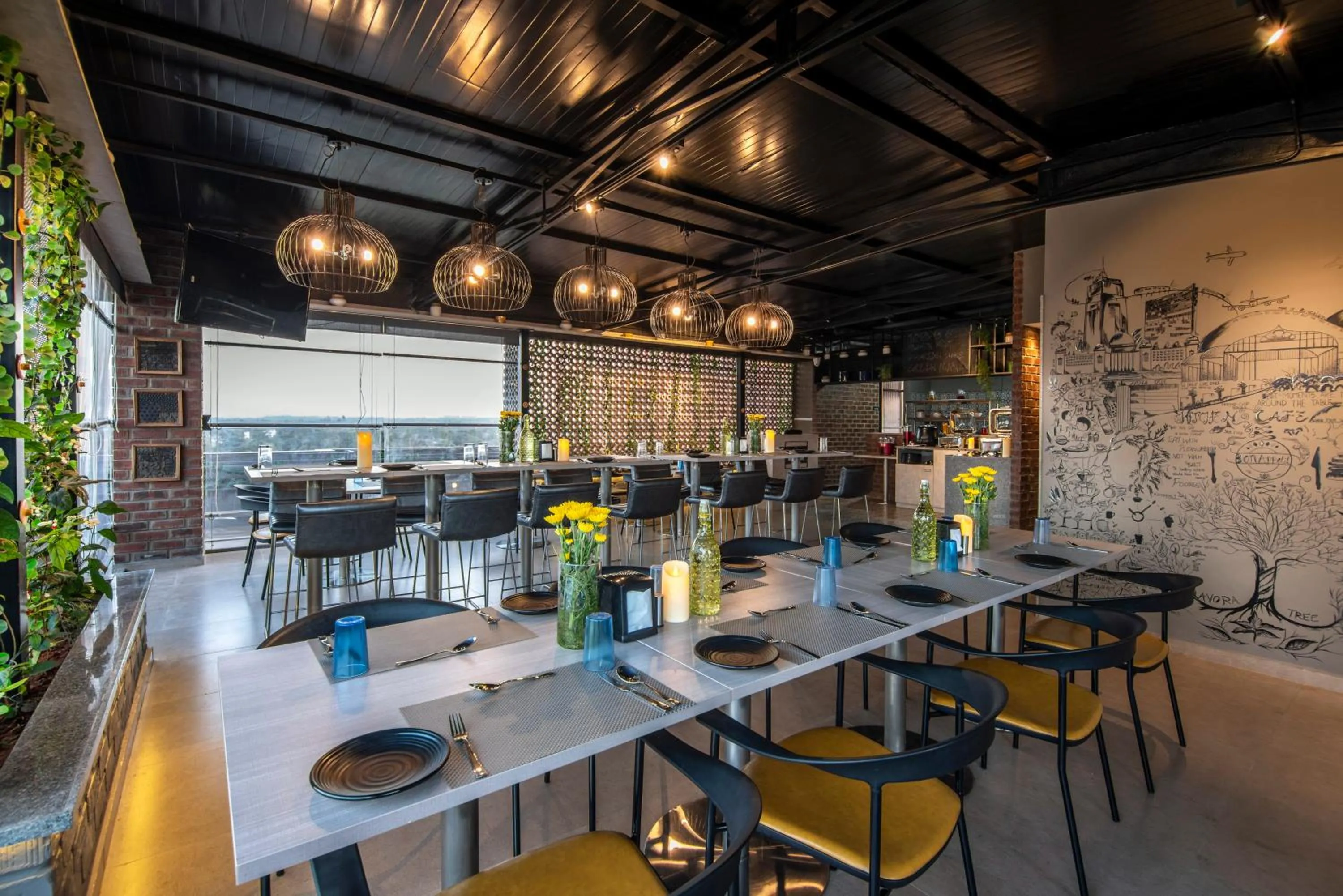 Breakfast in Hotel Avora Tree By Rivido Kempegowda Airport Road