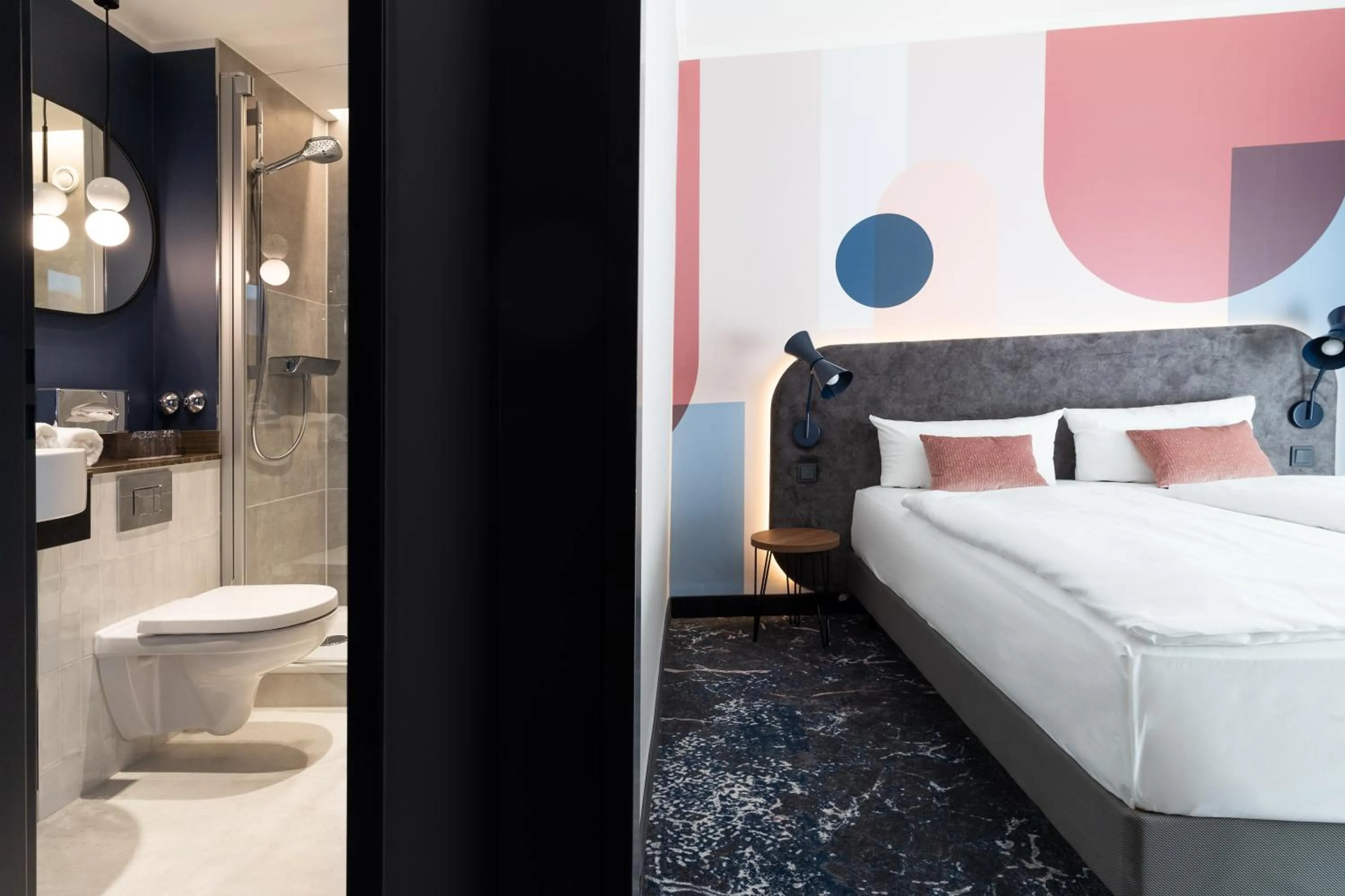 Bed in Mercure Mainz City Center