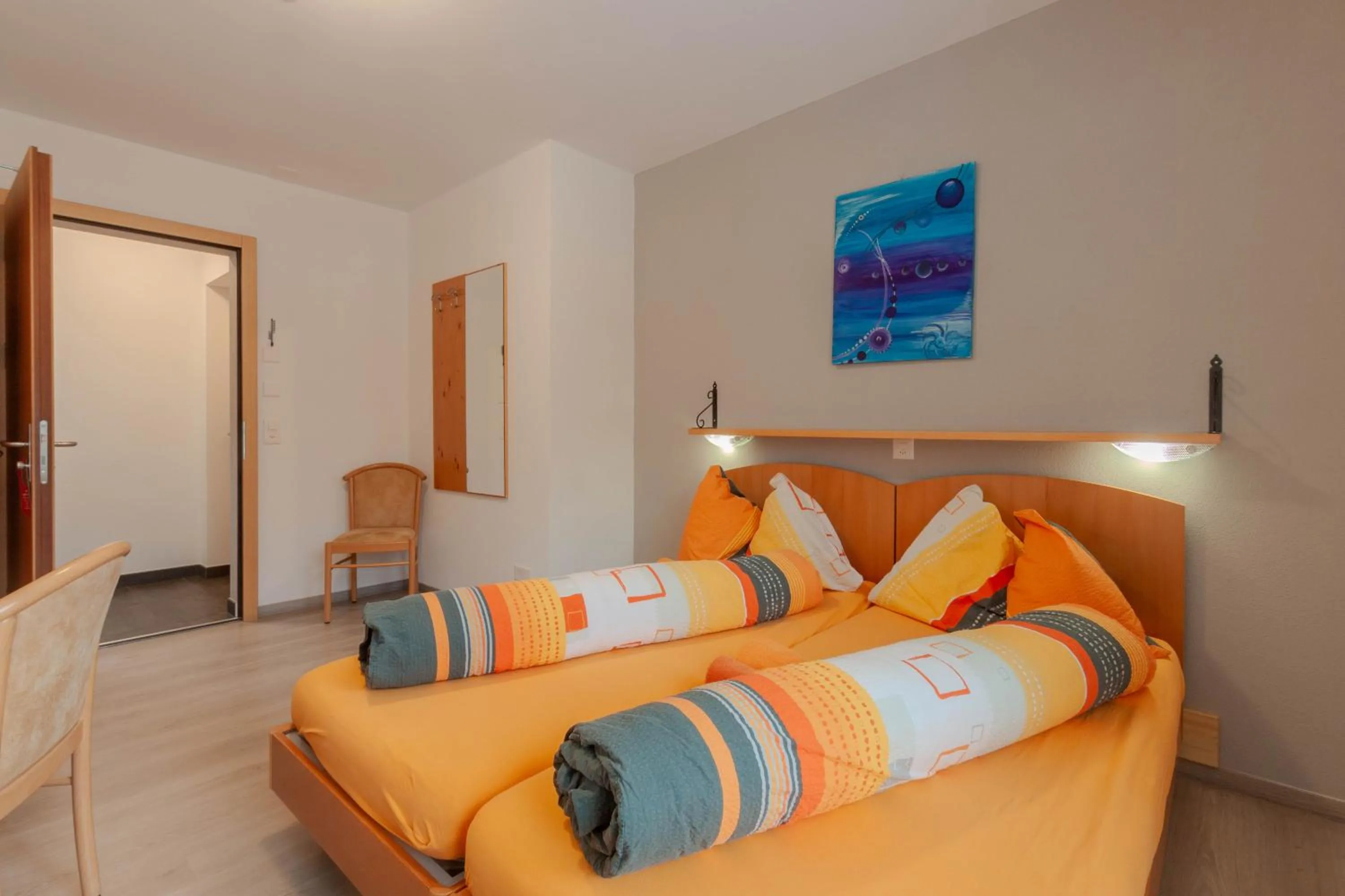 Bed in Ristorante Pensione Chalet Stazione