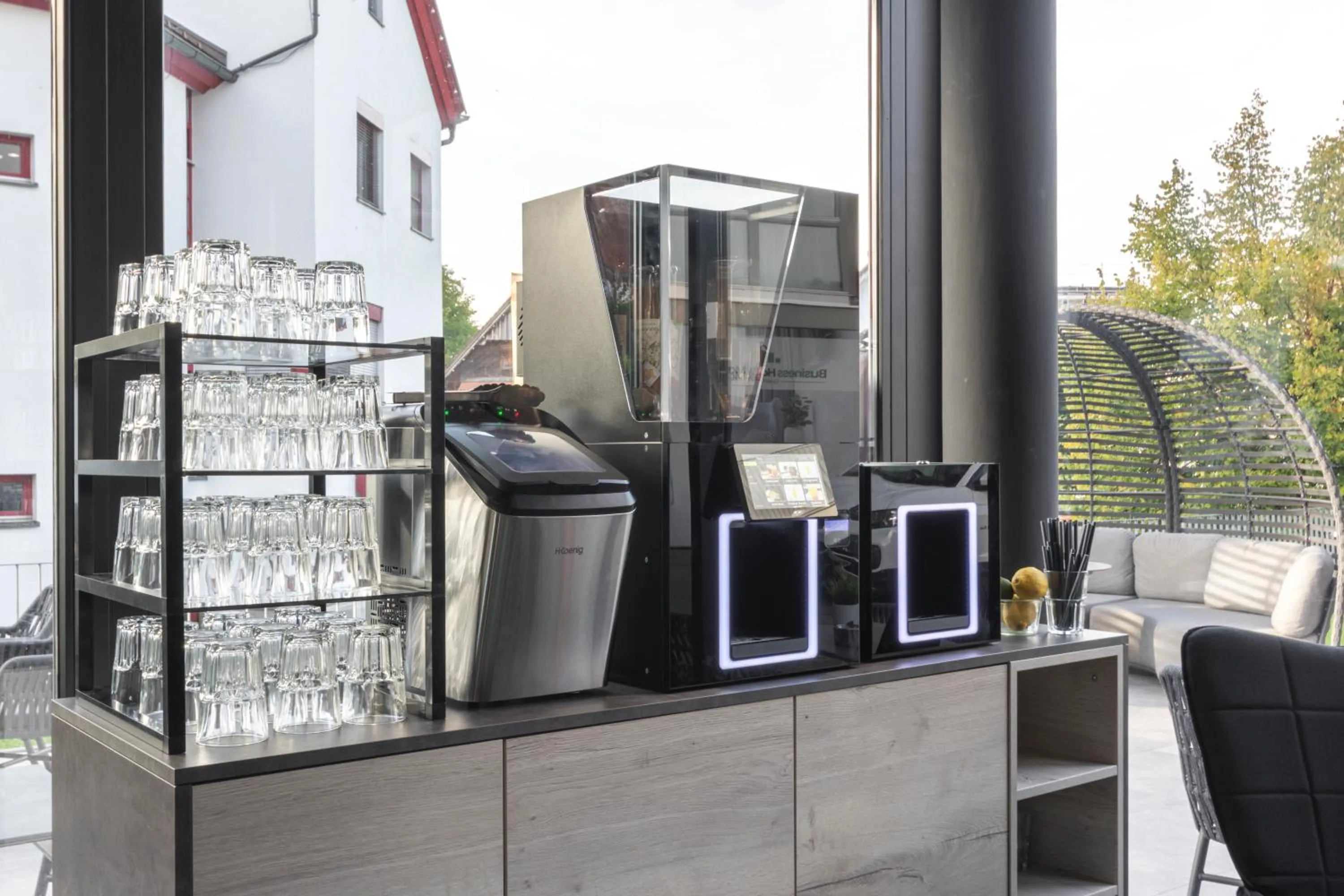 Coffee/tea facilities in Business Hotel Maier