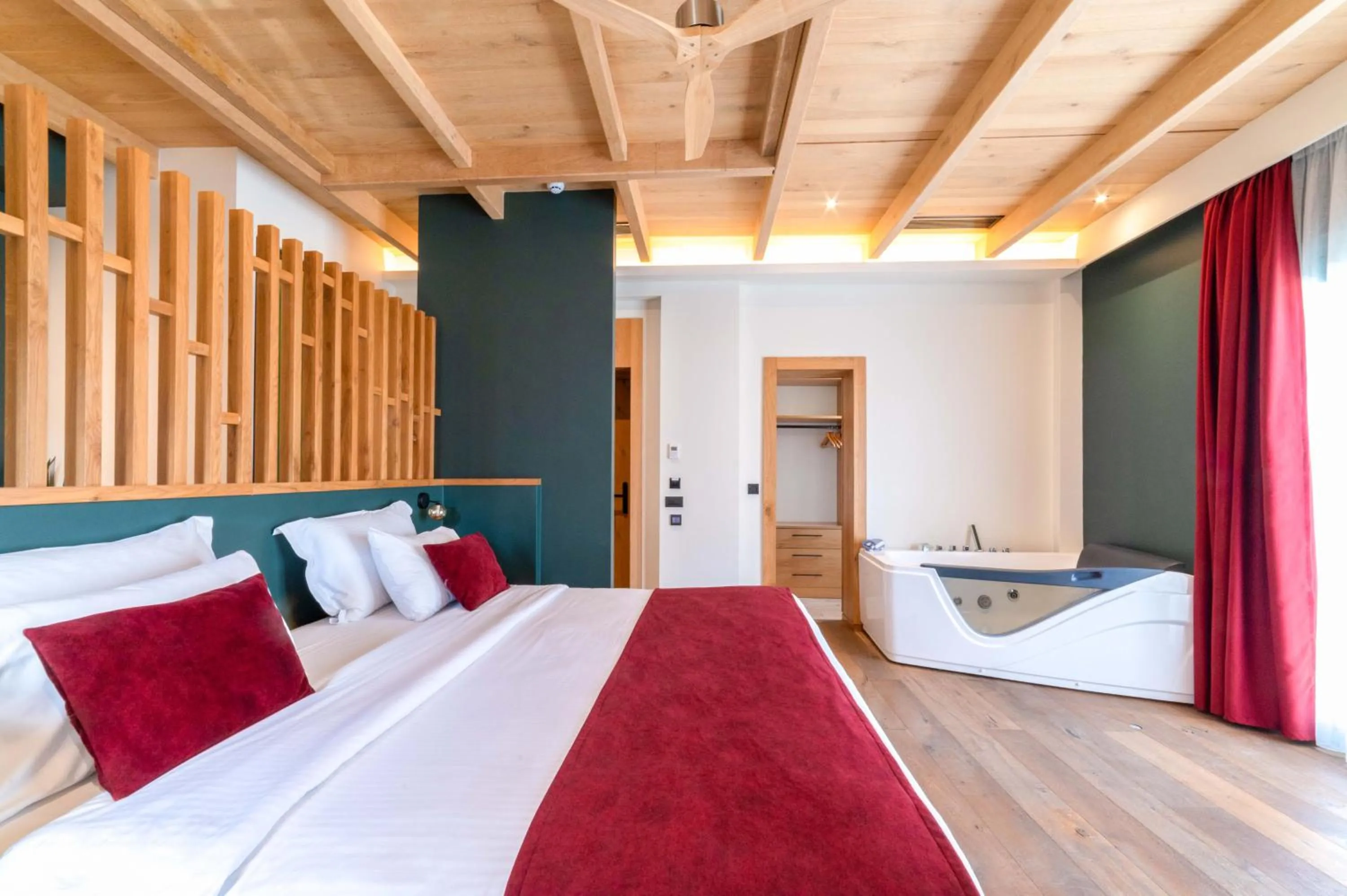 Bed in Artion City Boutique Hotel