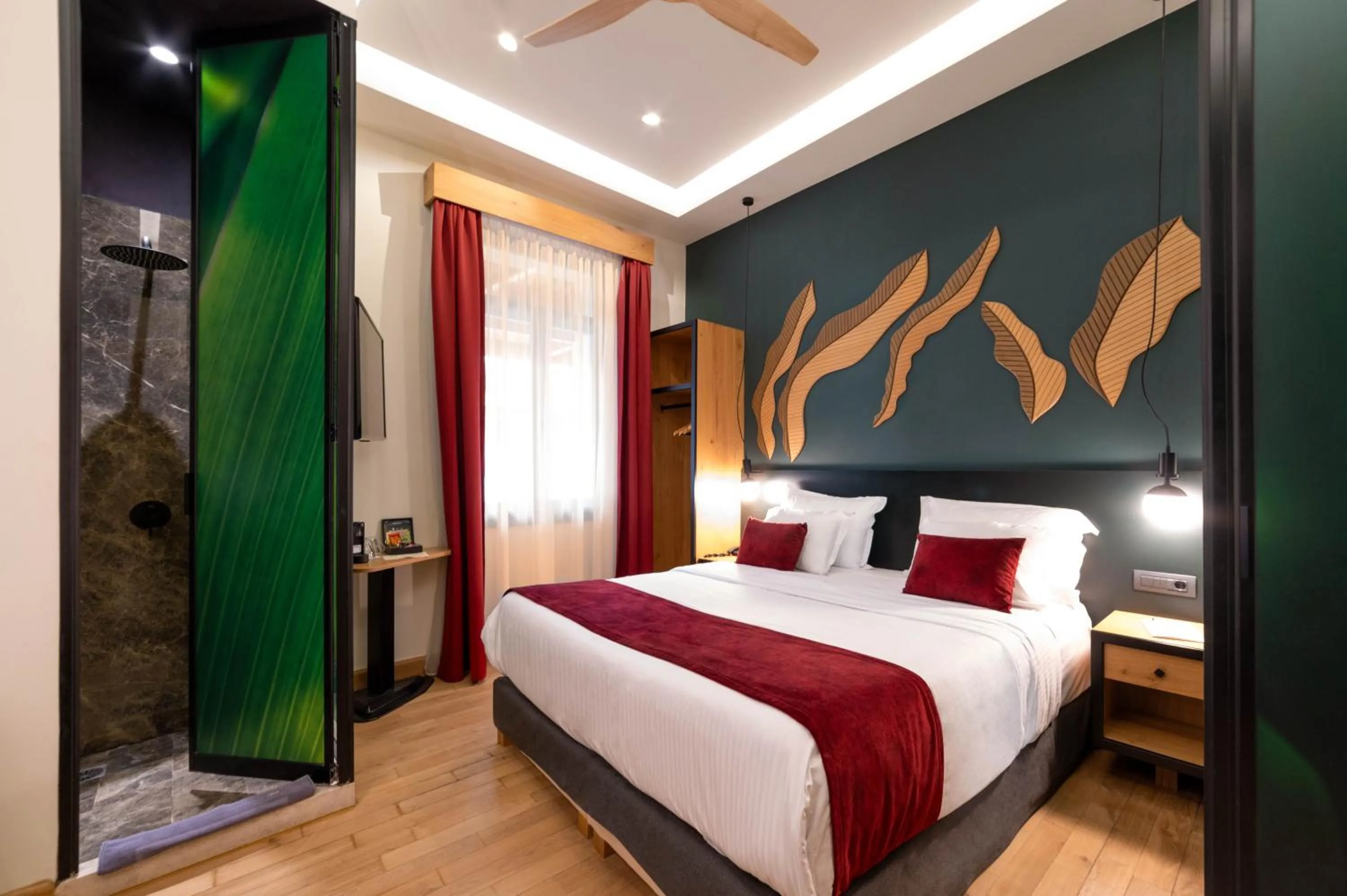 Bed in Artion City Boutique Hotel