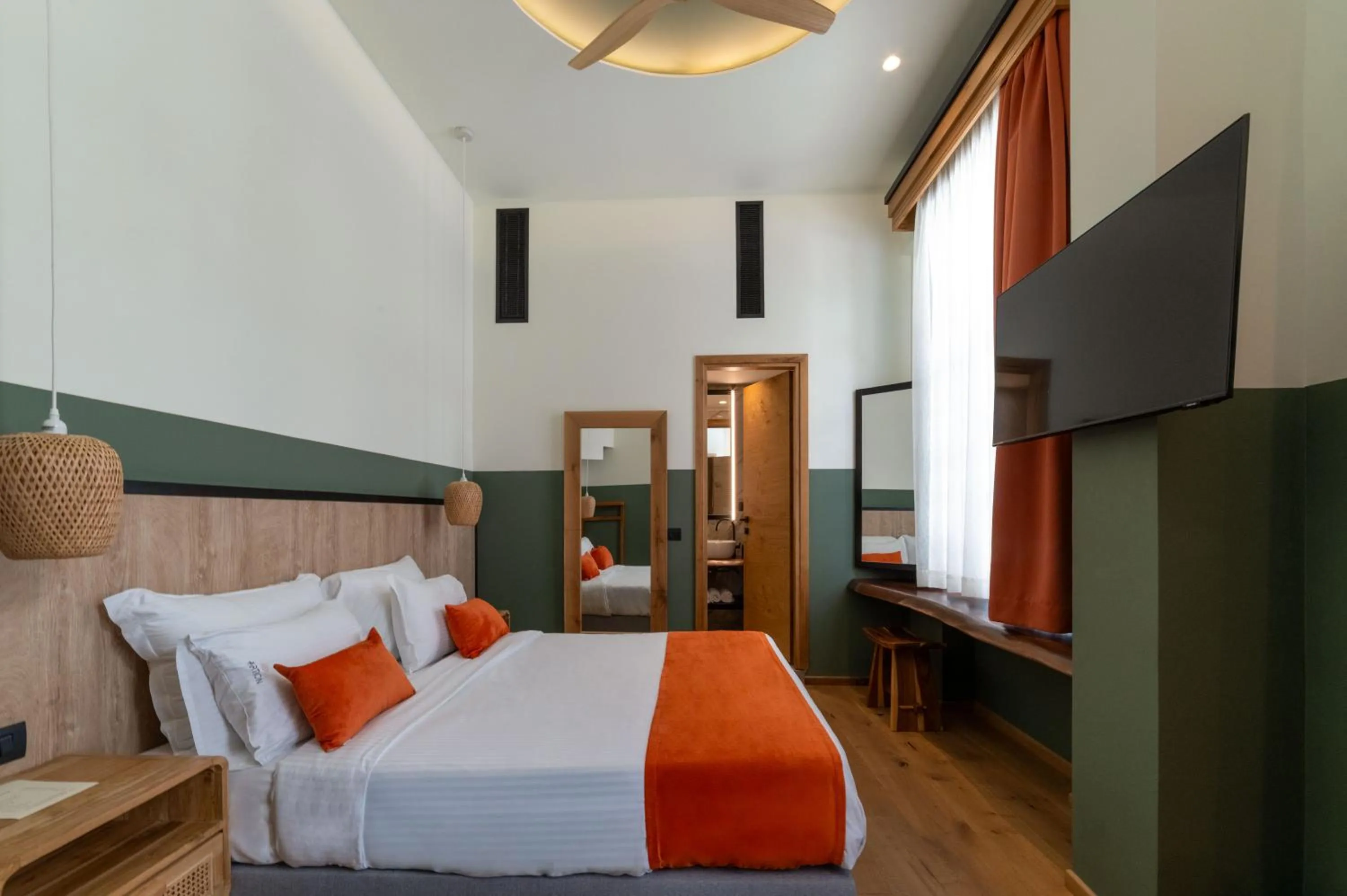 Bed in Artion City Boutique Hotel