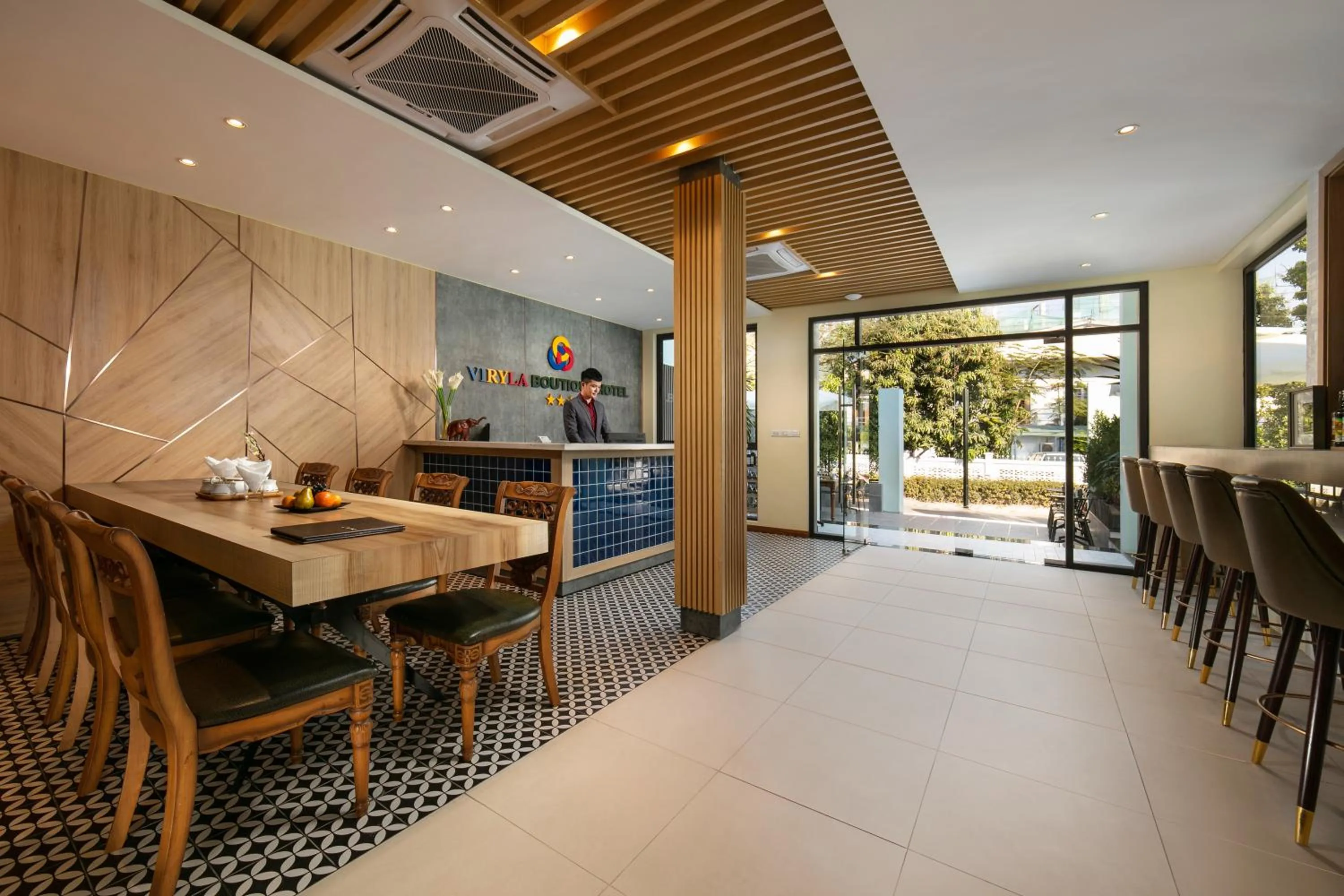 Dining area in Viryla Boutique Hotel
