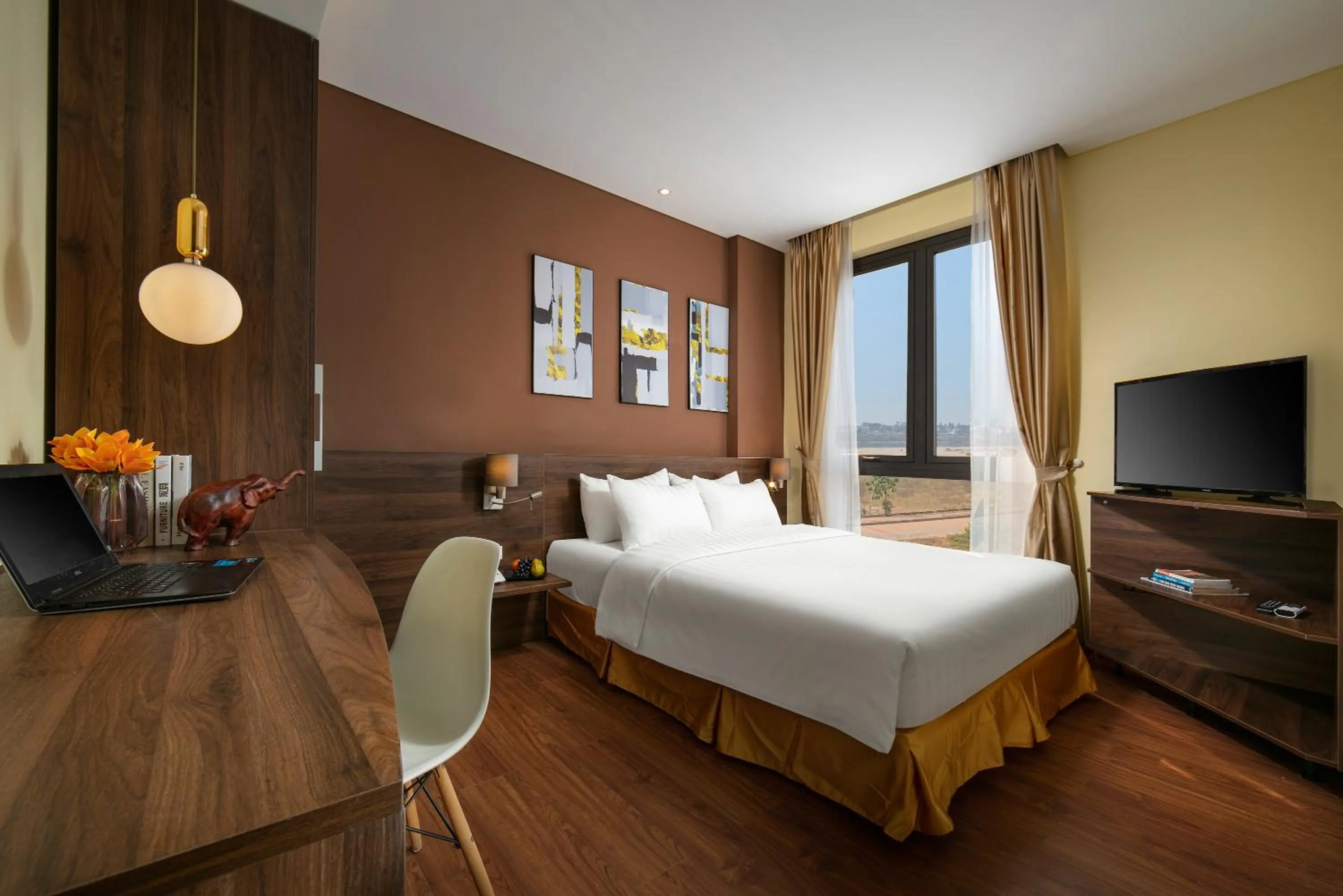 Bed in Viryla Boutique Hotel