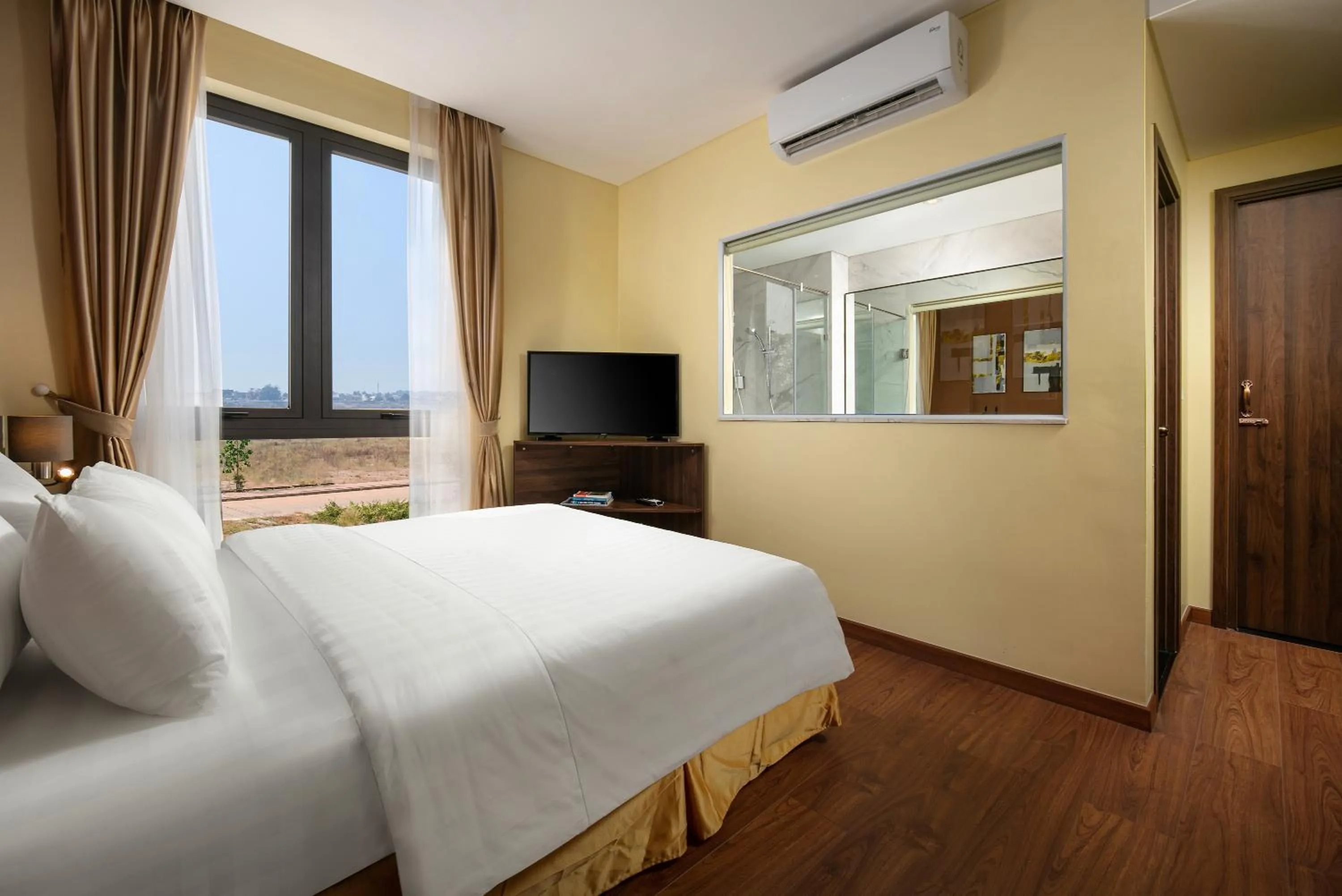 Bed in Viryla Boutique Hotel