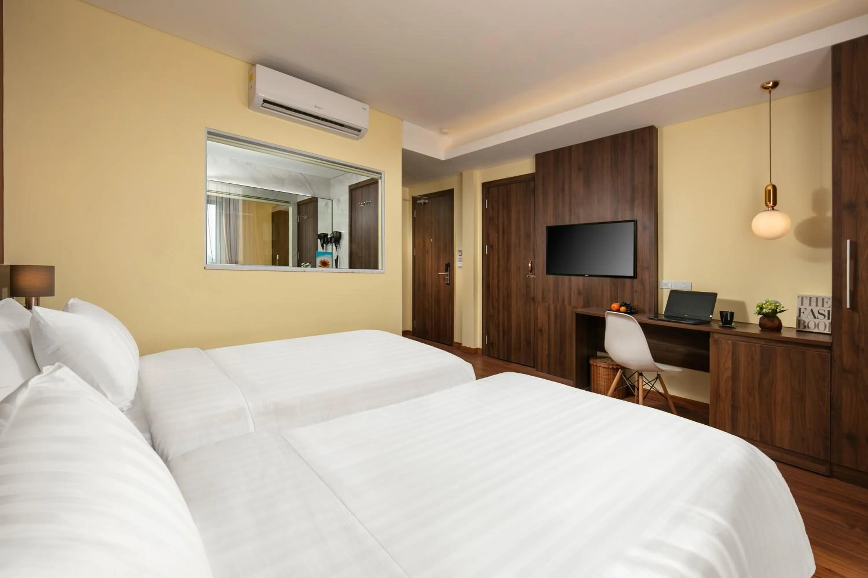 Bed in Viryla Boutique Hotel