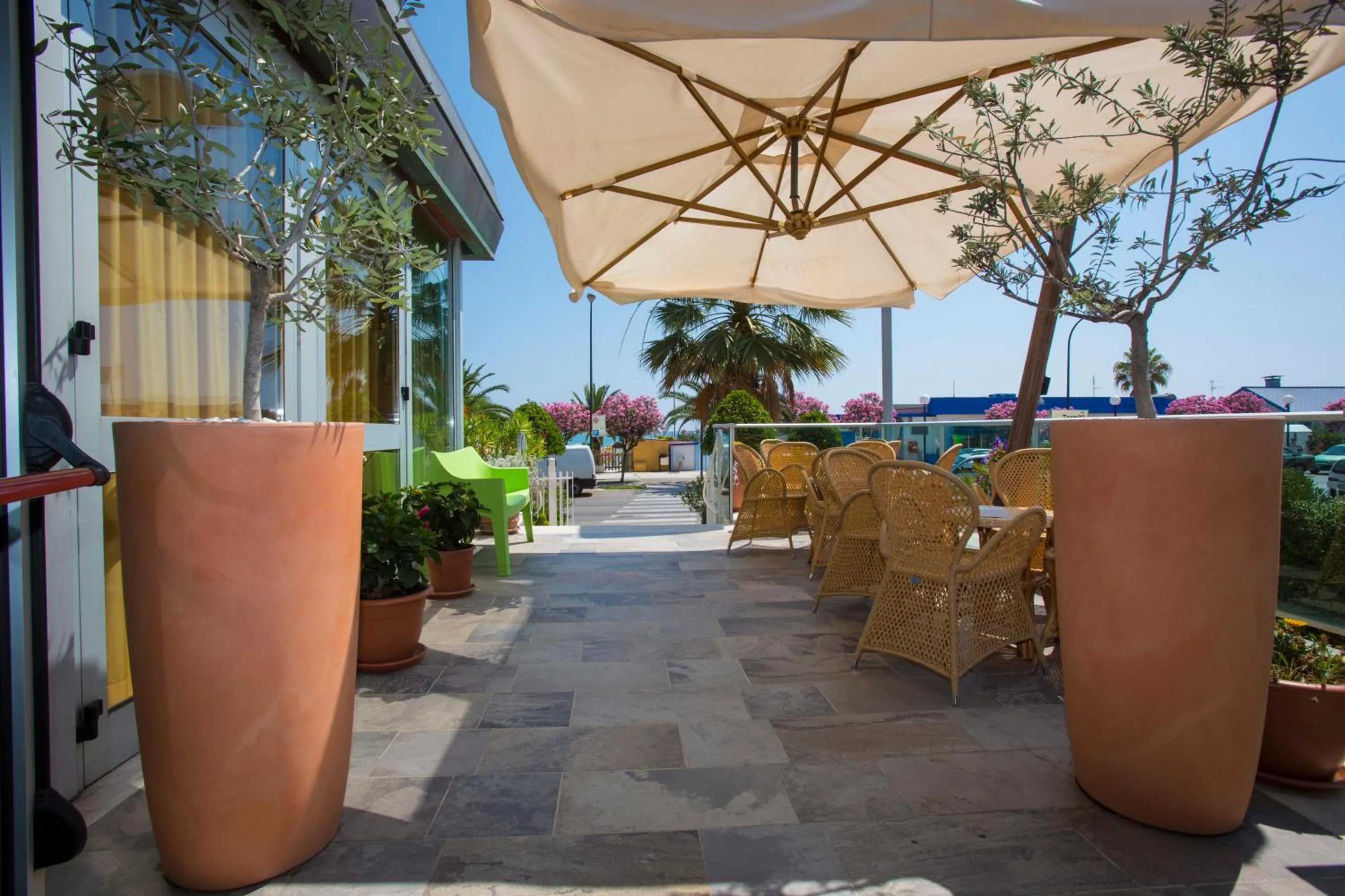 Facade/entrance in Hotel Eden