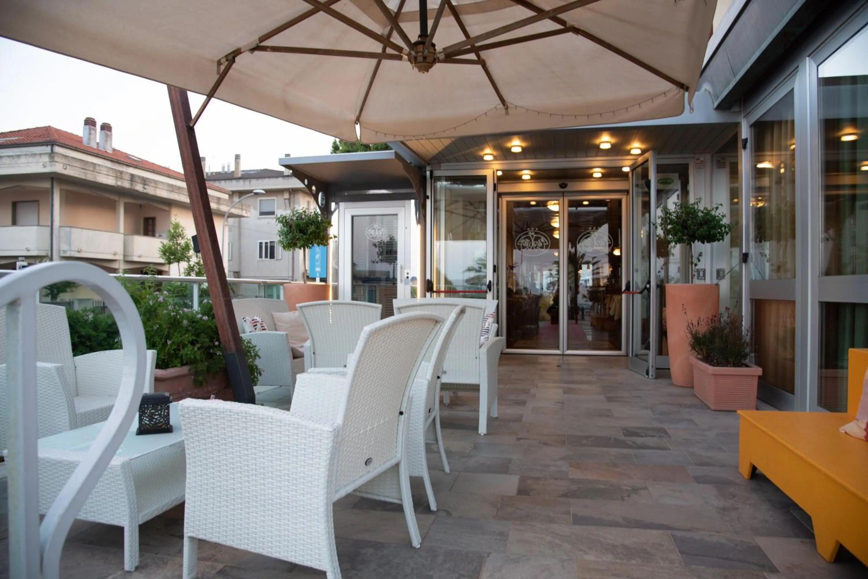 Balcony/Terrace in Hotel Eden