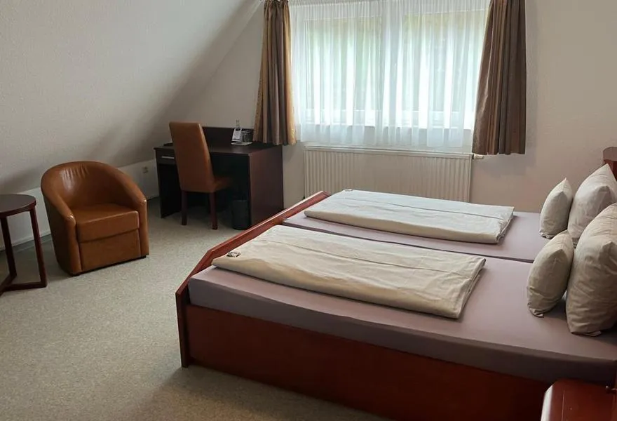 Bed in Akzent Hotel Goldener Ochsen