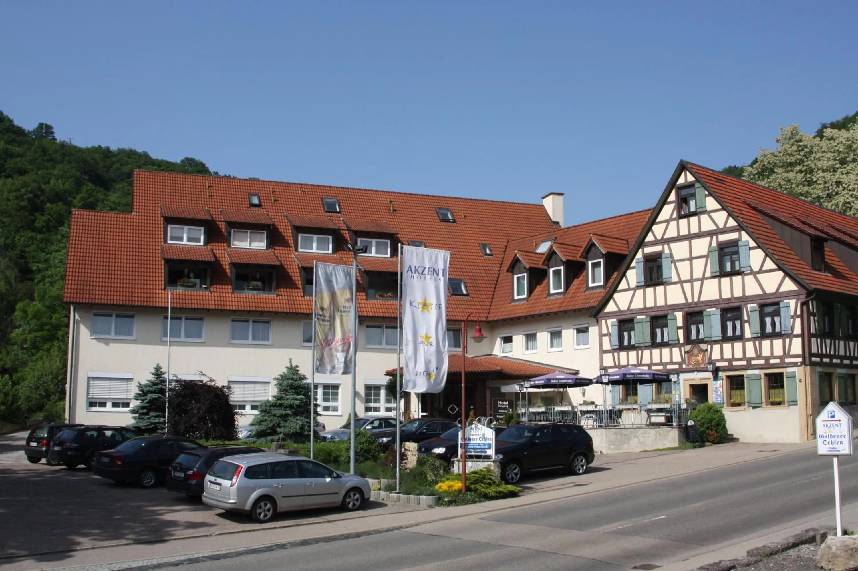 Property building in Akzent Hotel Goldener Ochsen