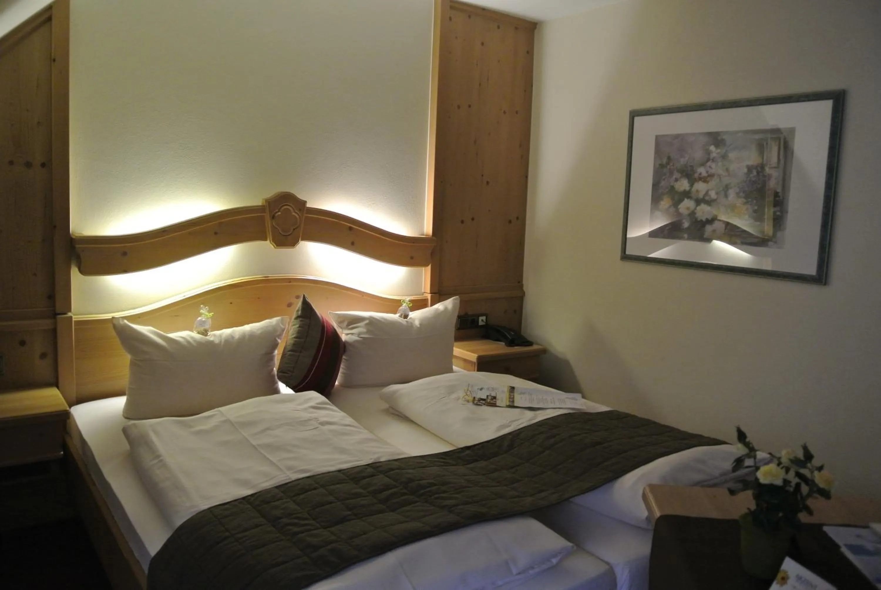 Bed in AKZENT Hotel Am Bach