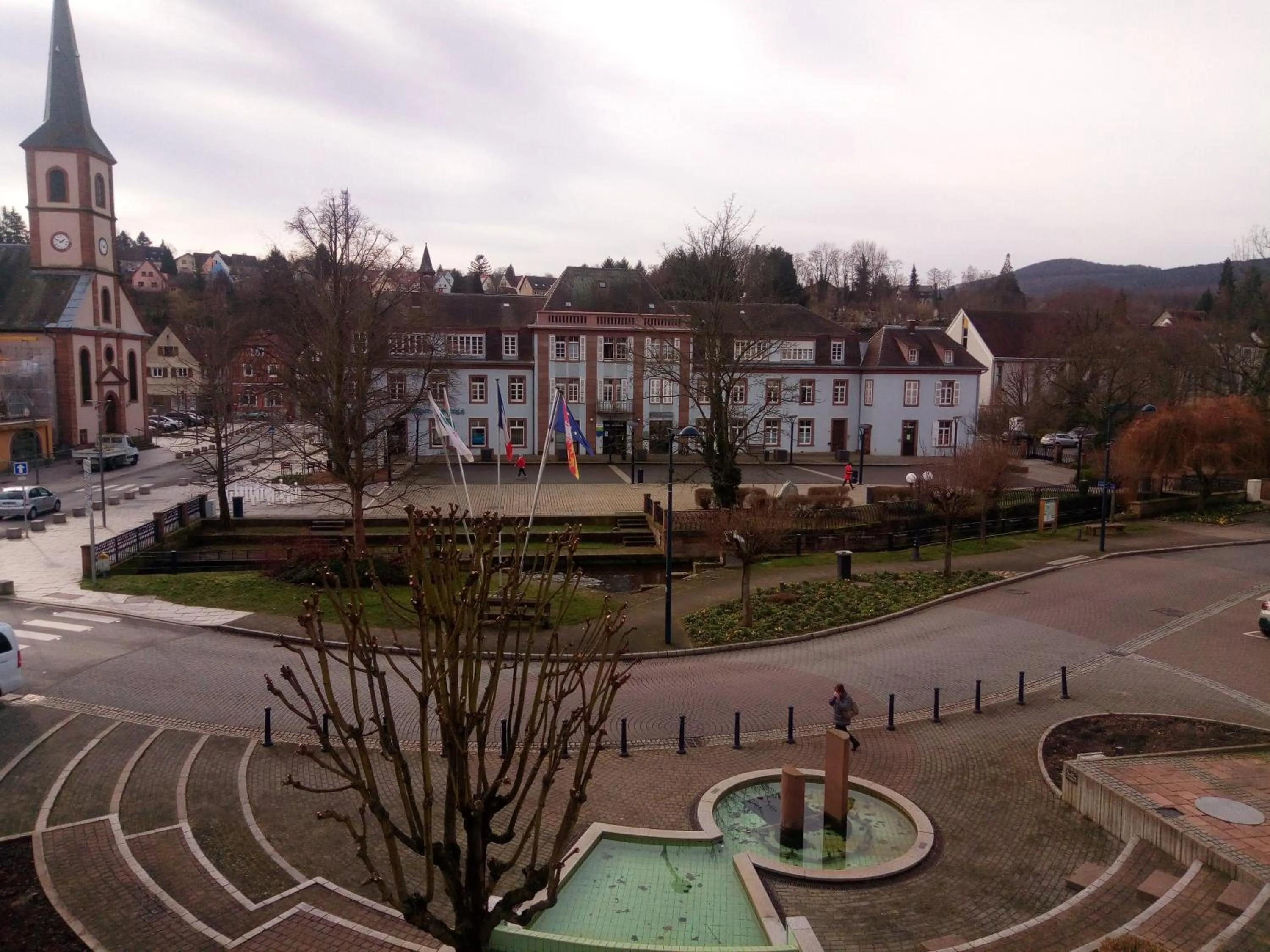 City view in Hôtel Restaurant Le Bristol