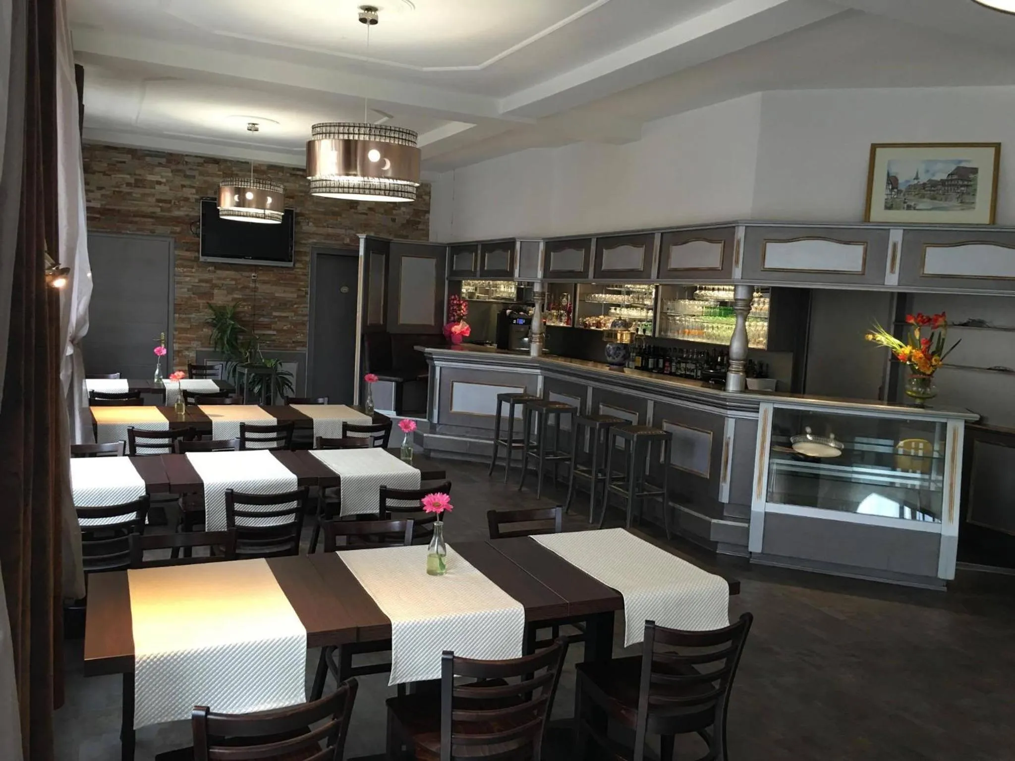 Lounge or bar in Hôtel Restaurant Le Bristol