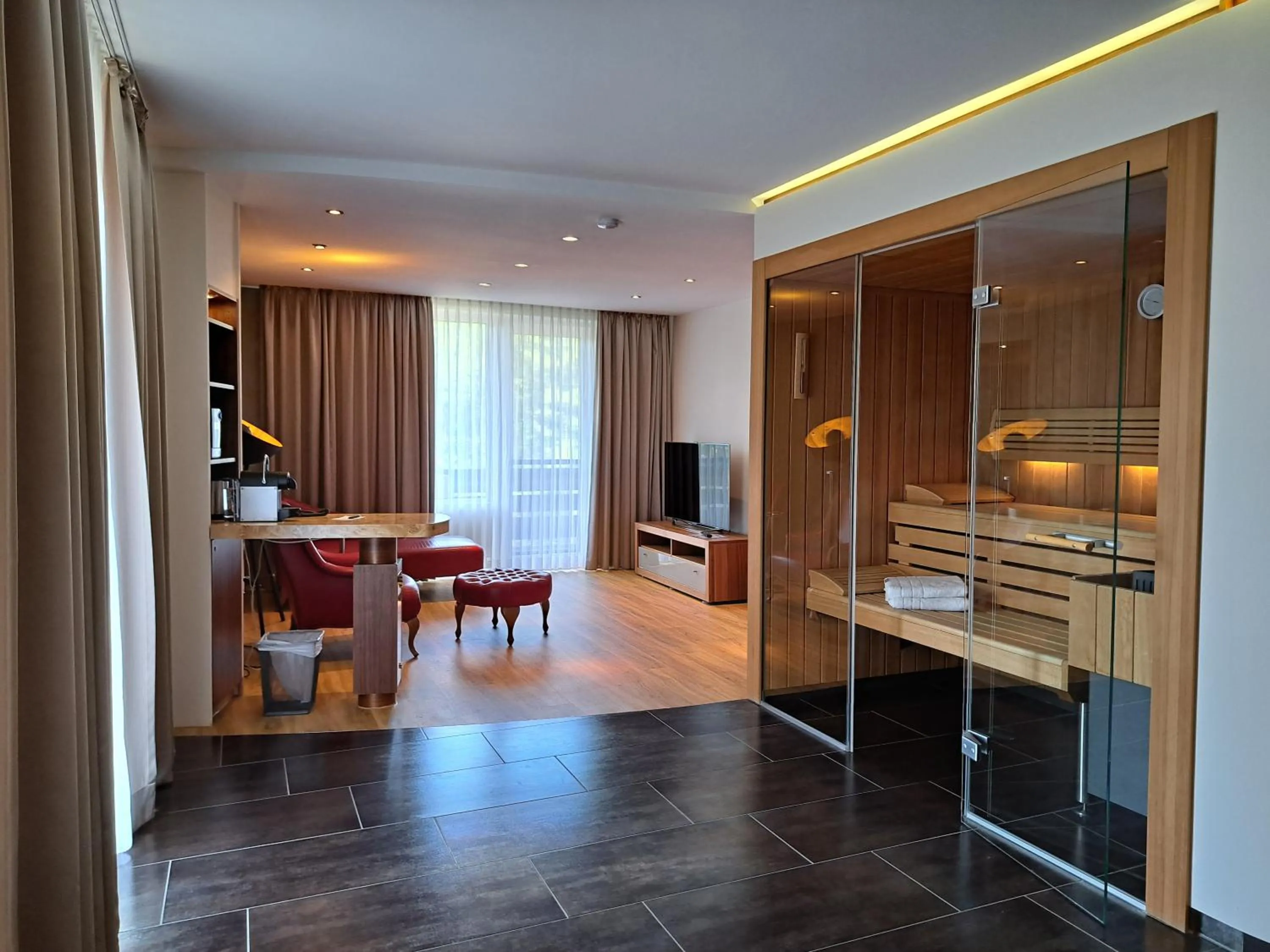 Sauna in Hotel Heide Kröpke