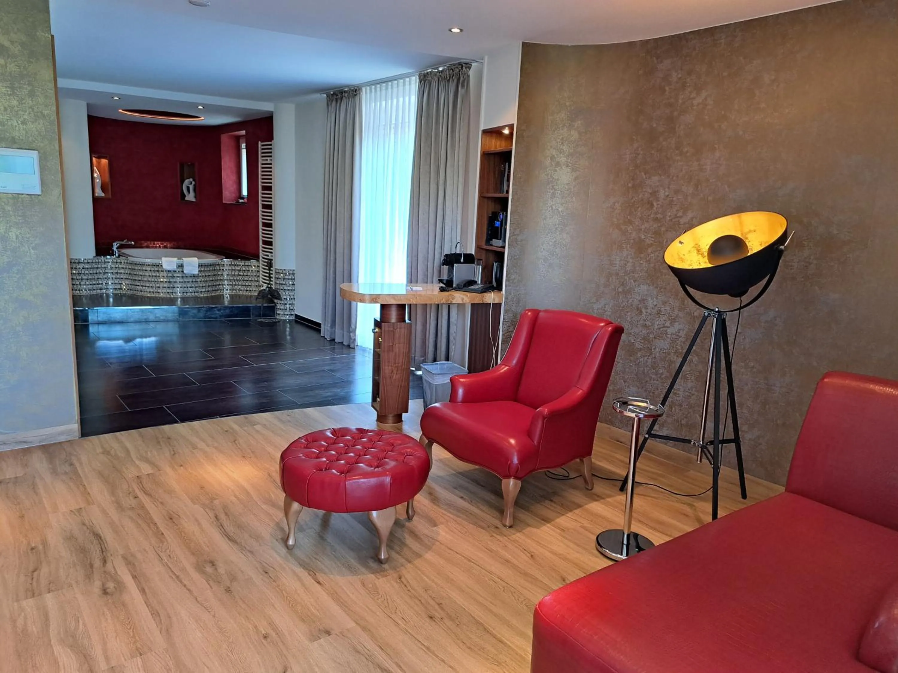 Living room in Hotel Heide Kröpke