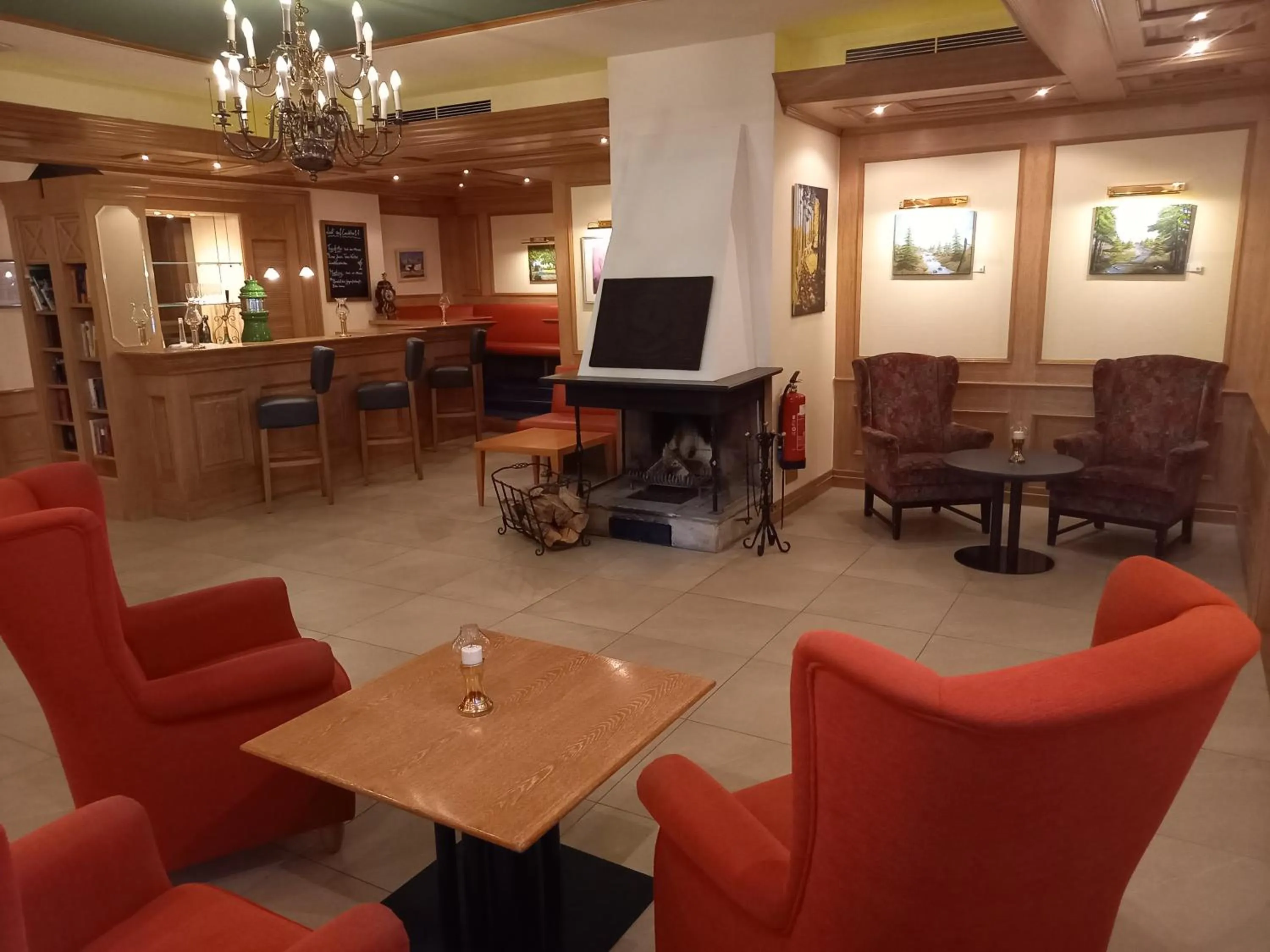 Lounge or bar in Hotel Heide Kröpke