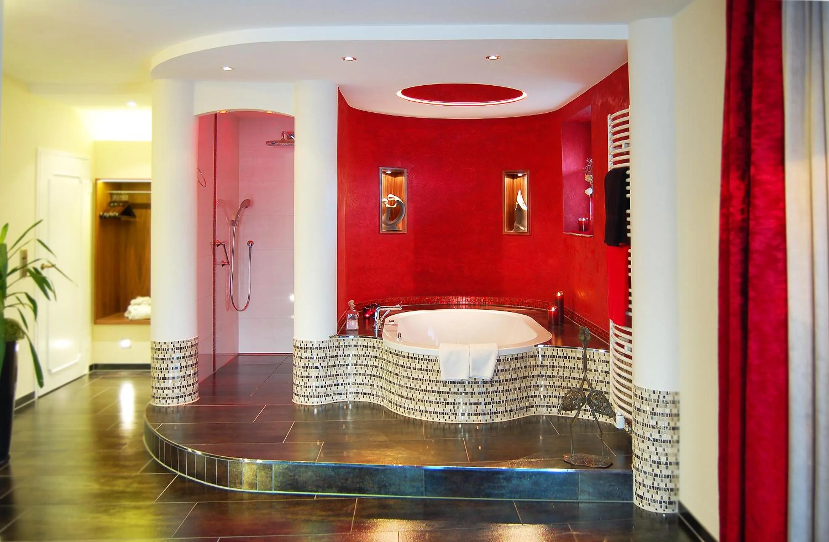 Shower in Hotel Heide Kröpke