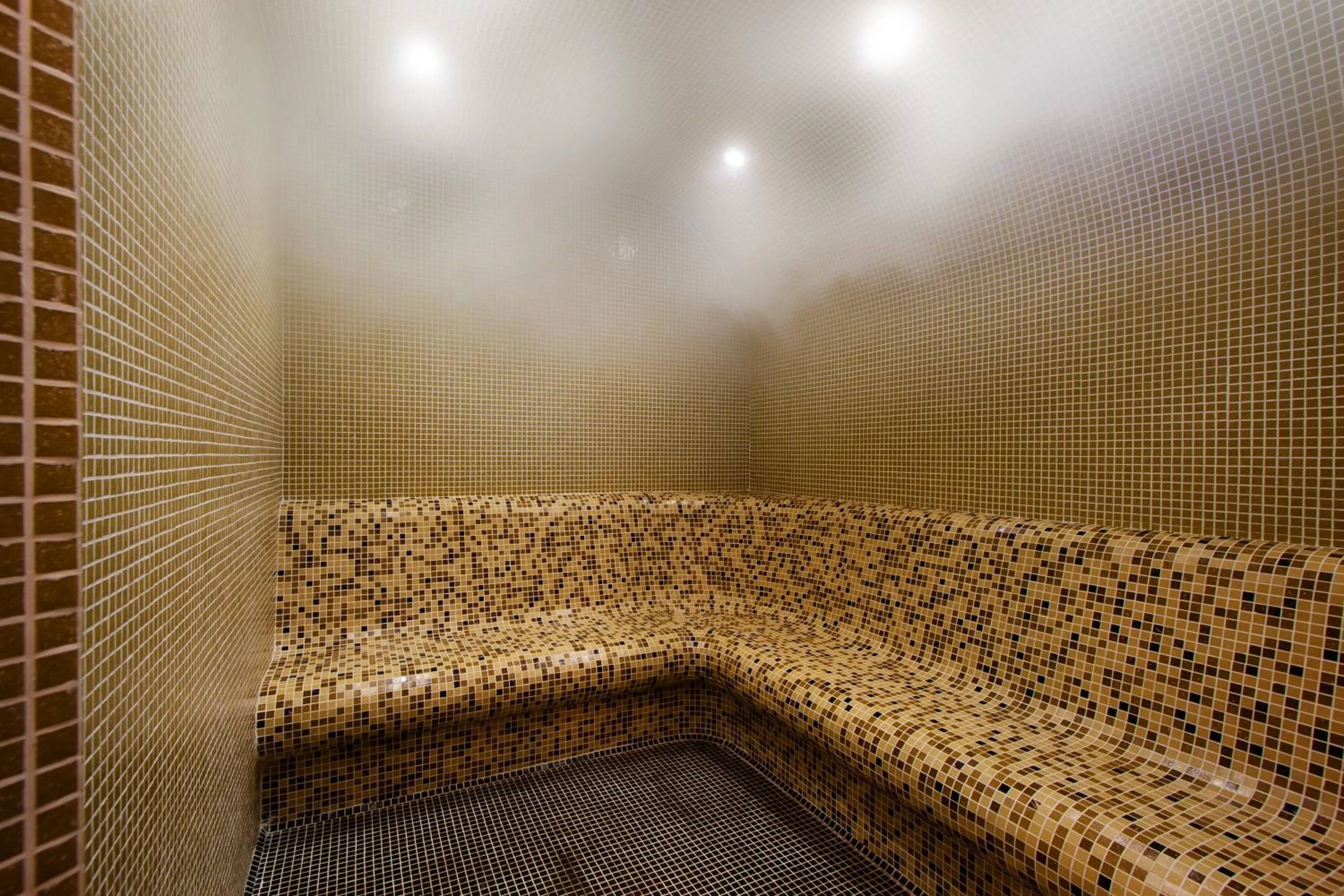 Steam room in Hotel Palace