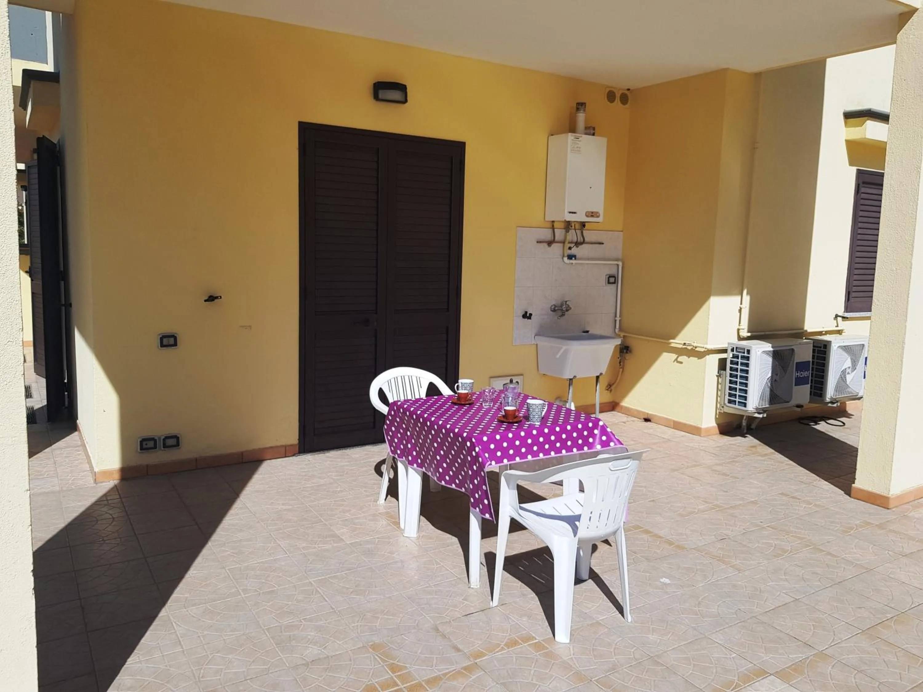 Patio in Residence Ionian Gallipoli