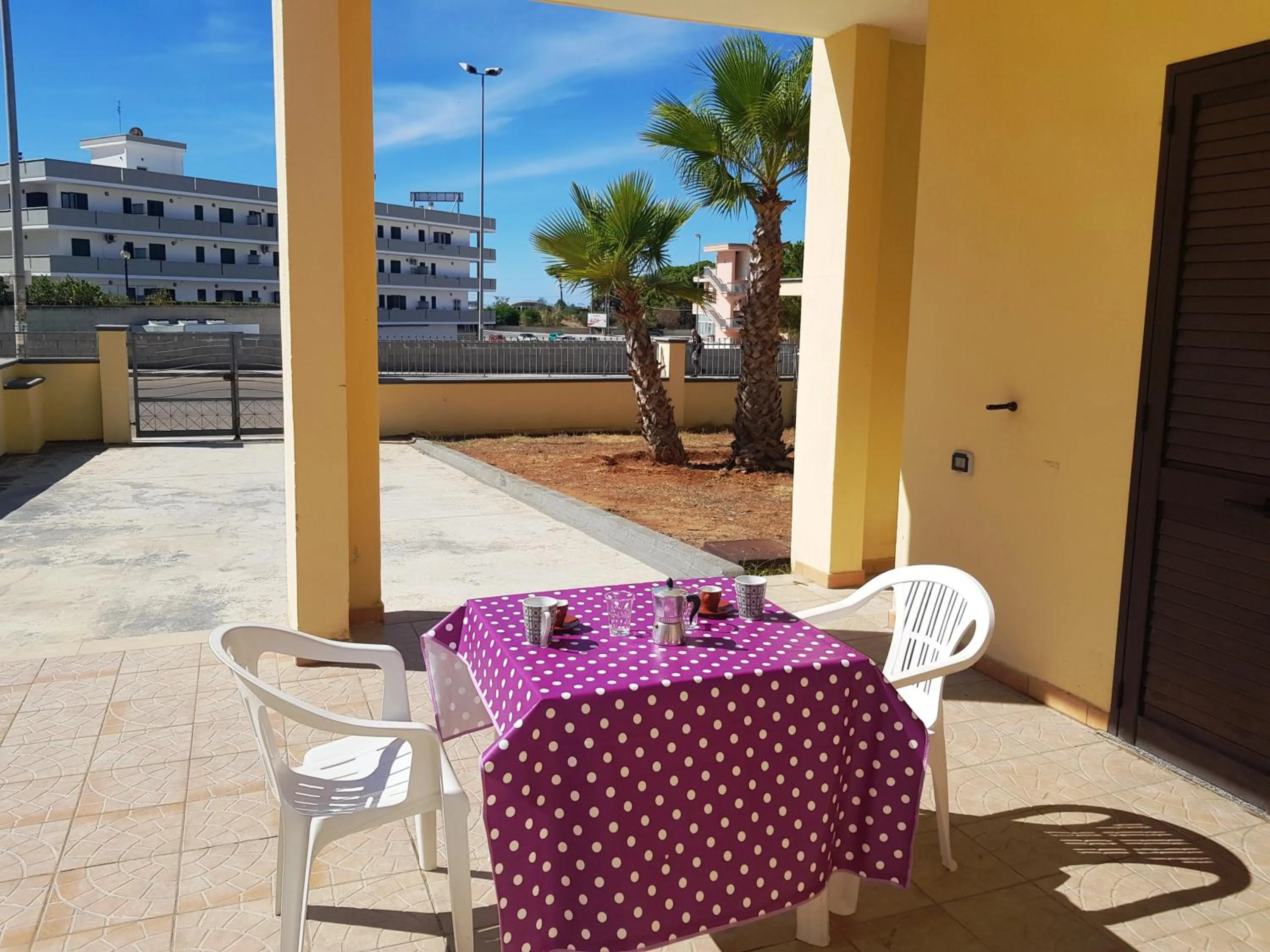 Patio in Residence Ionian Gallipoli