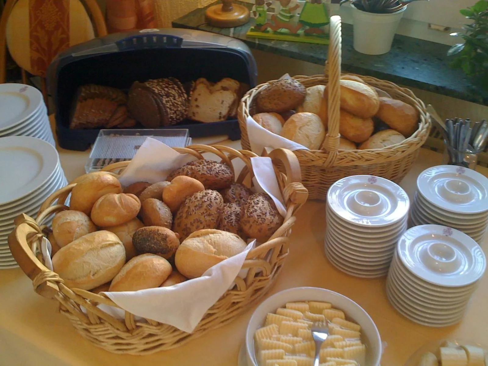 Continental breakfast in Hotel Reinhold