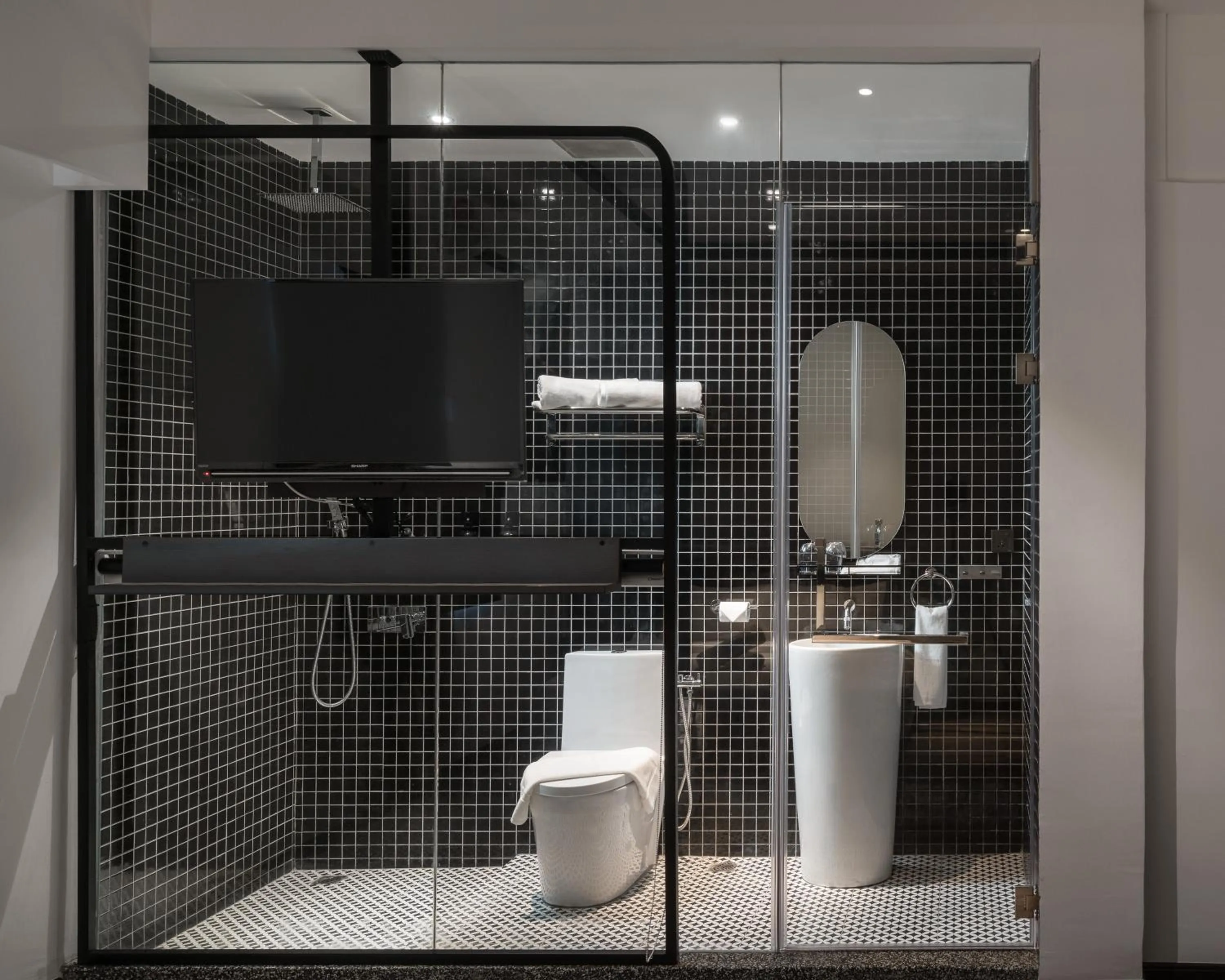 Toilet in Modern Hotel Georgetown