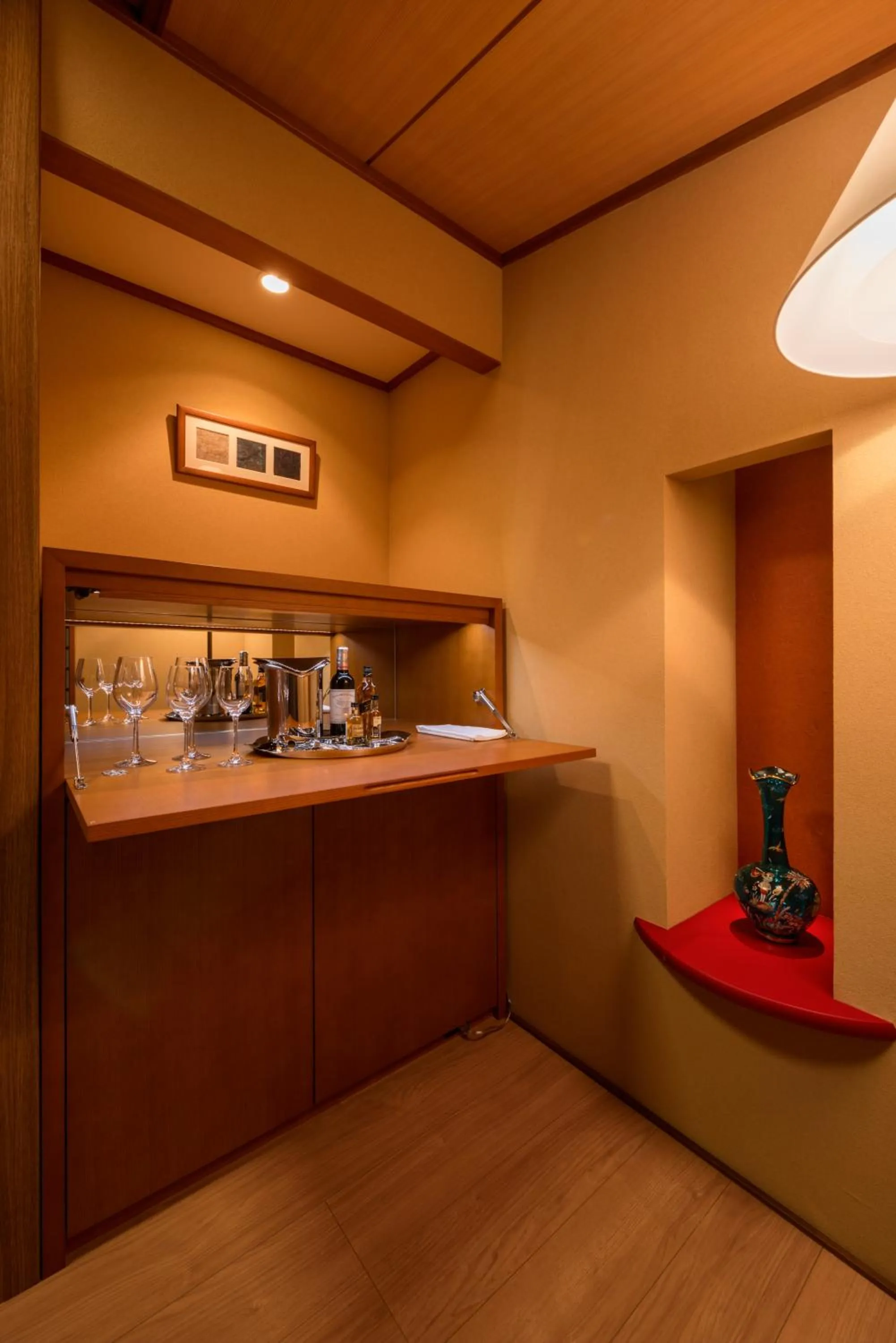 Decorative detail in Komatsu-kan Kofu-tei