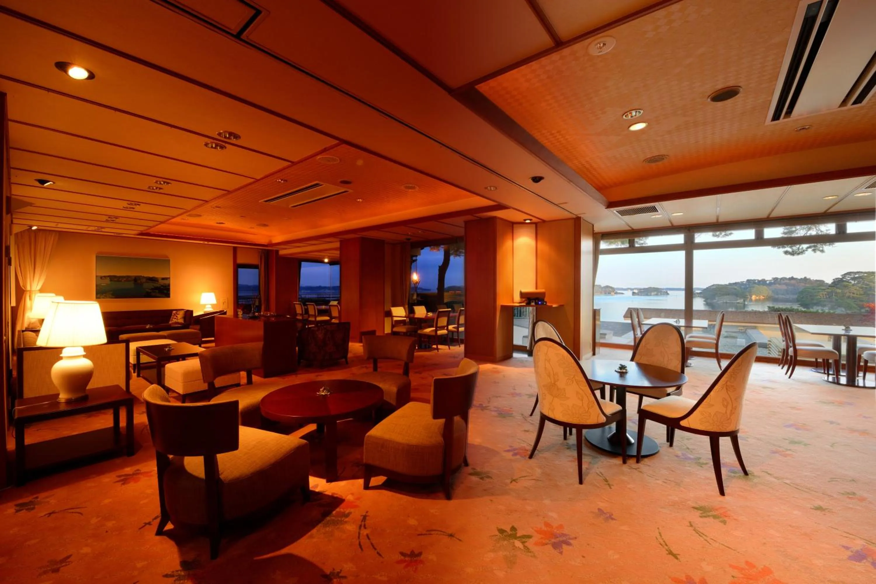 Lounge or bar in Komatsu-kan Kofu-tei