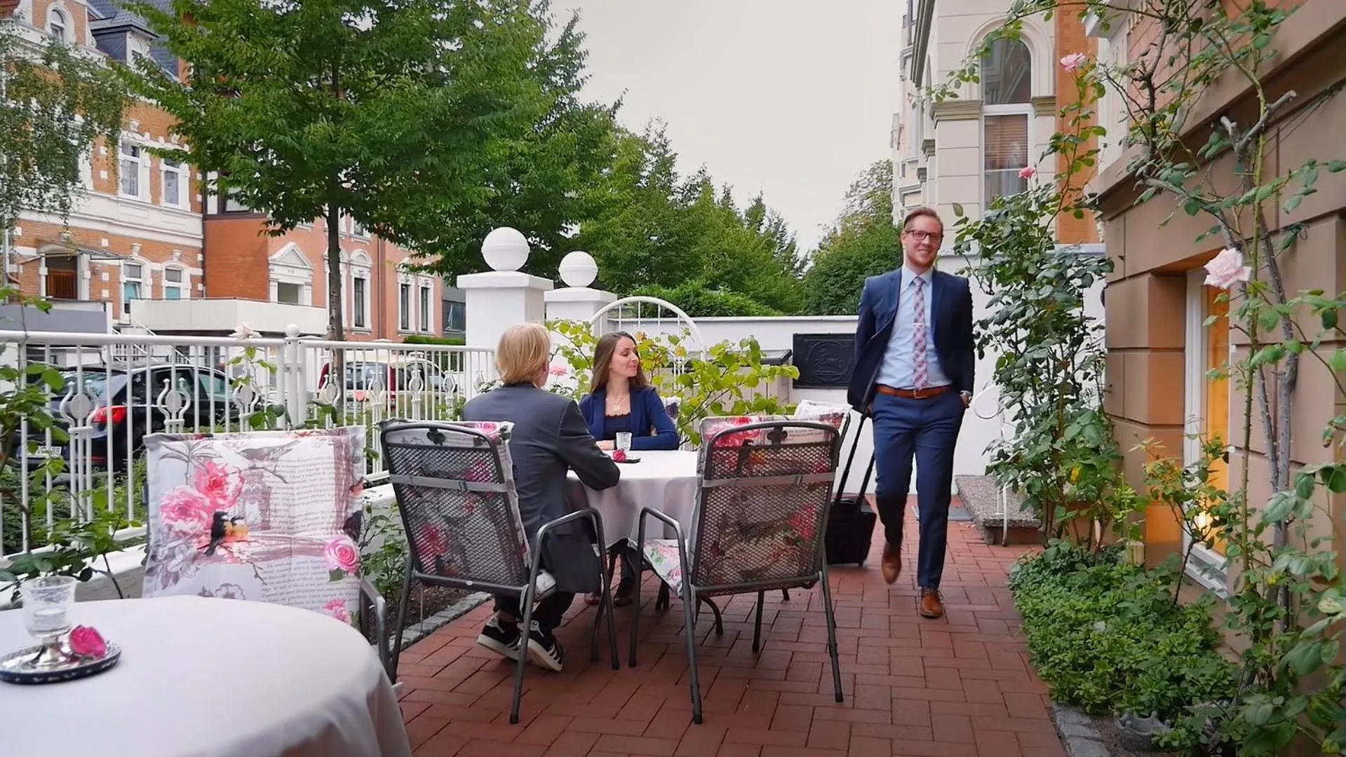 Balcony/Terrace in Hotel Jugendstil