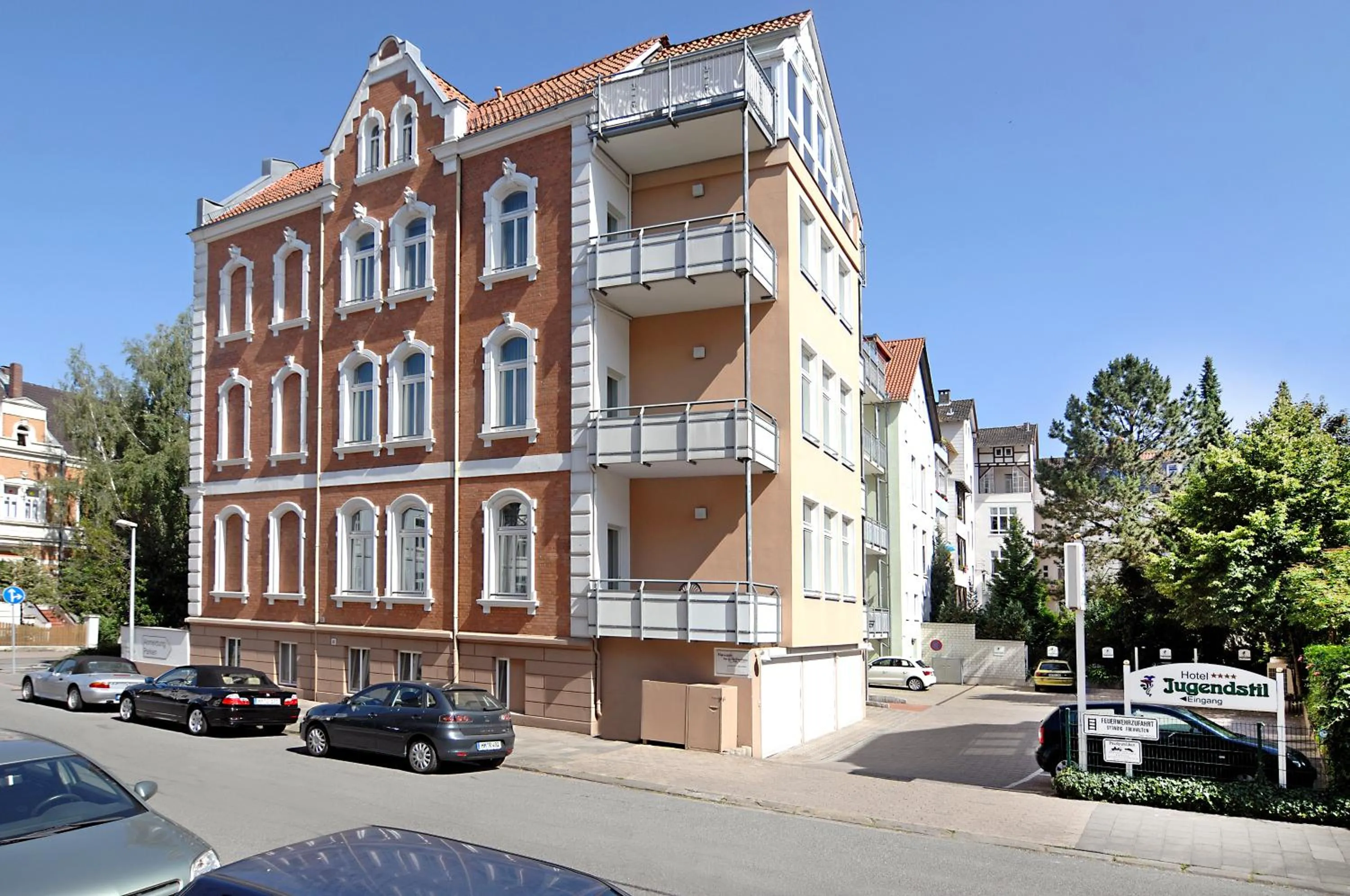 Facade/entrance in Hotel Jugendstil