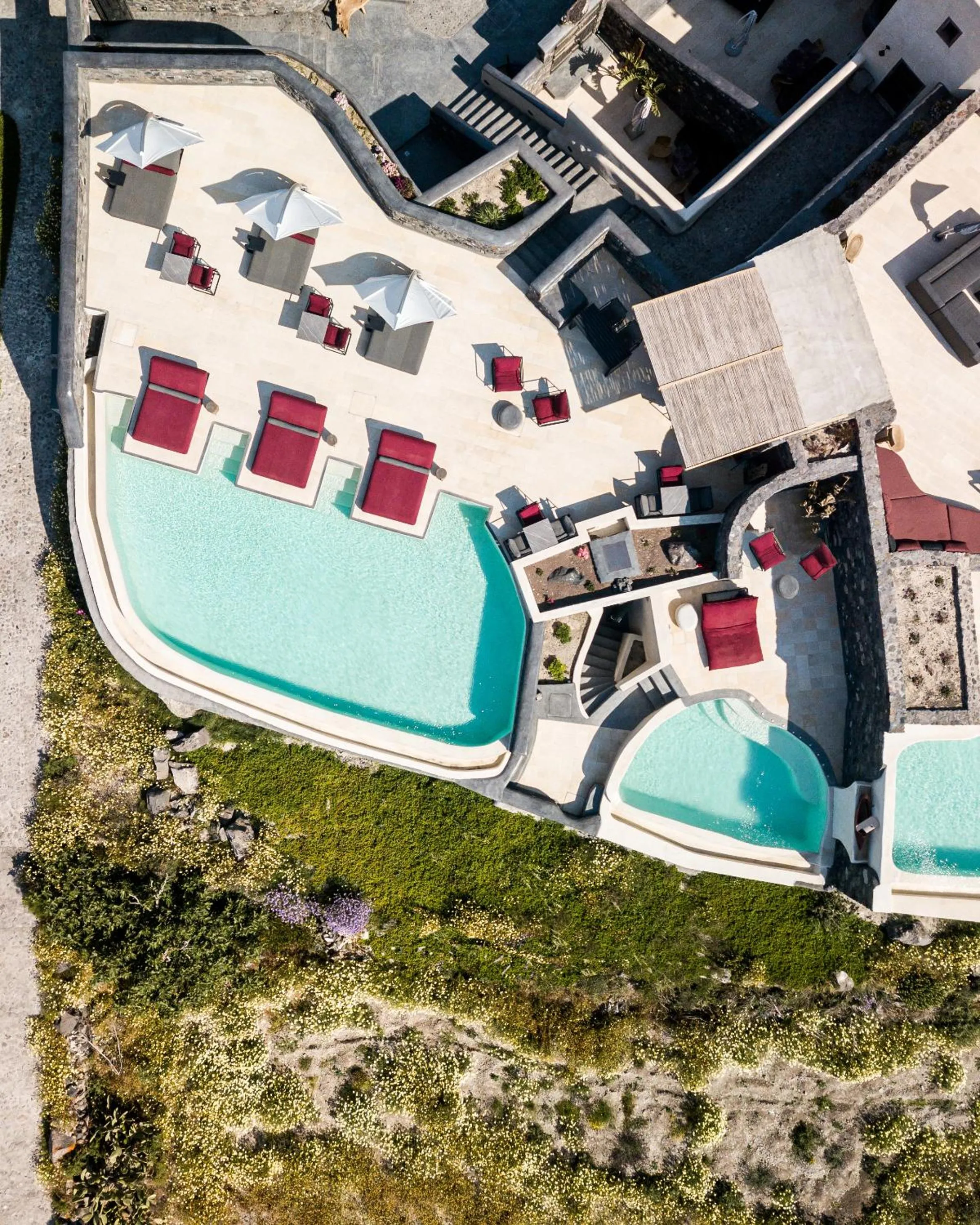 Bird's eye view in White Pearl Cavalieri