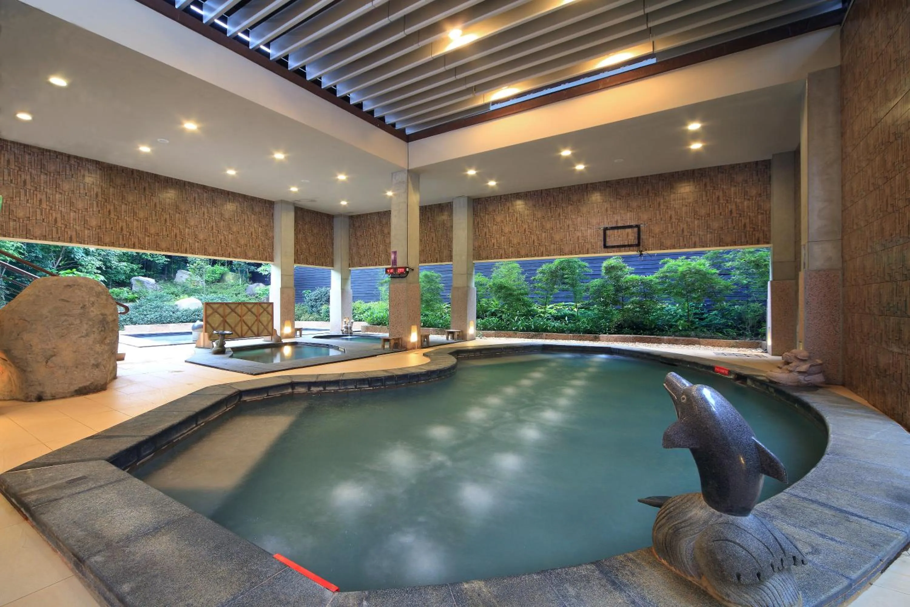 Hot Spring Bath in Jin Yong Quan Spa Hotspring Resort