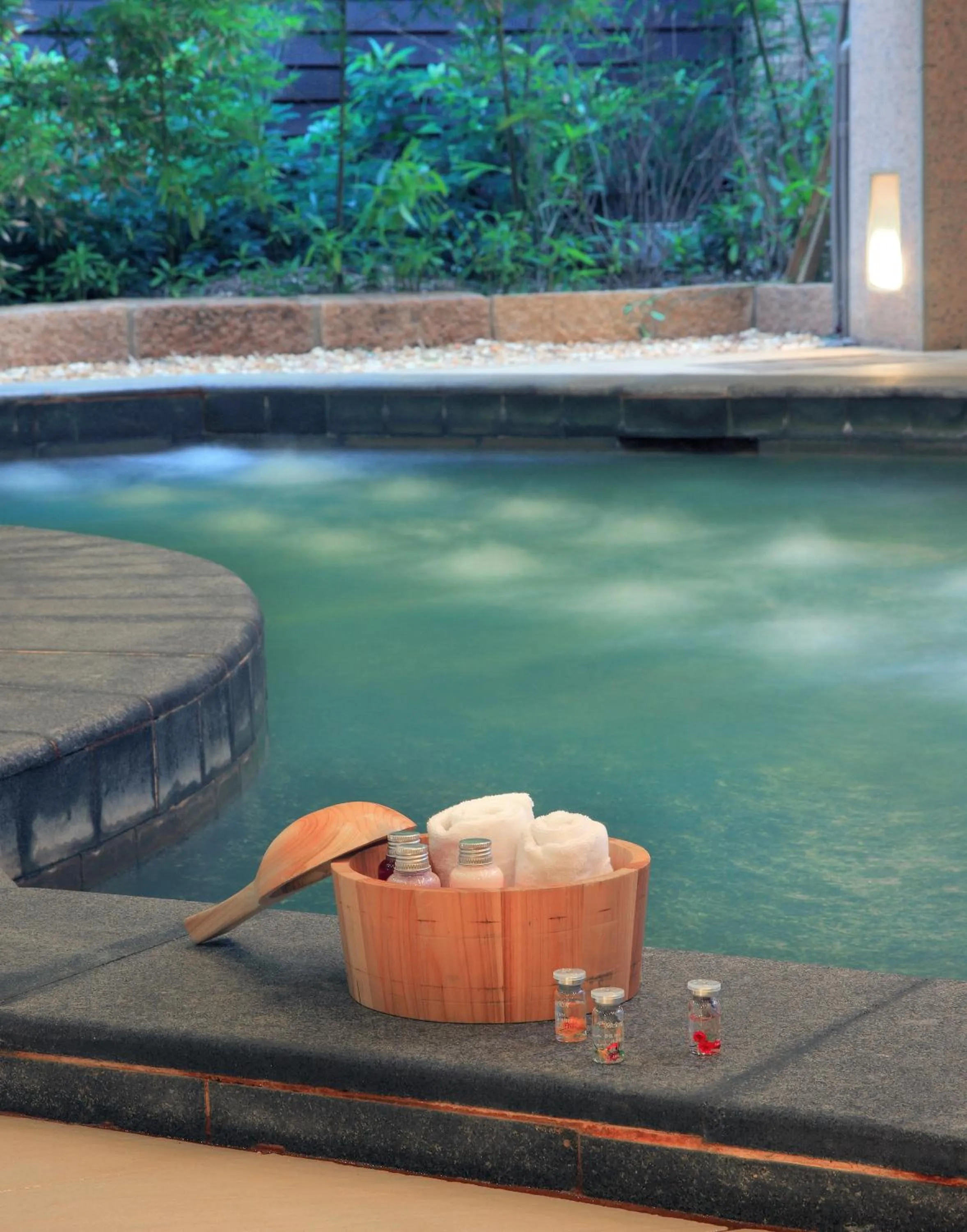 Swimming pool in Jin Yong Quan Spa Hotspring Resort