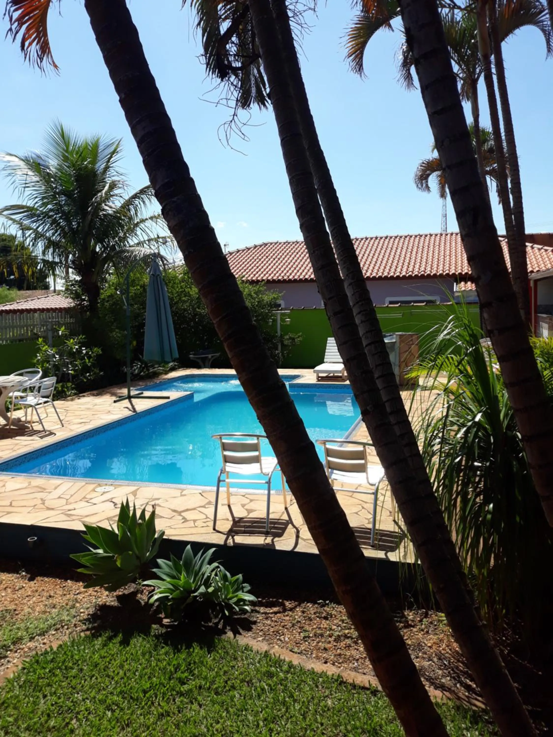 Garden in Pousada Jacare Pepira