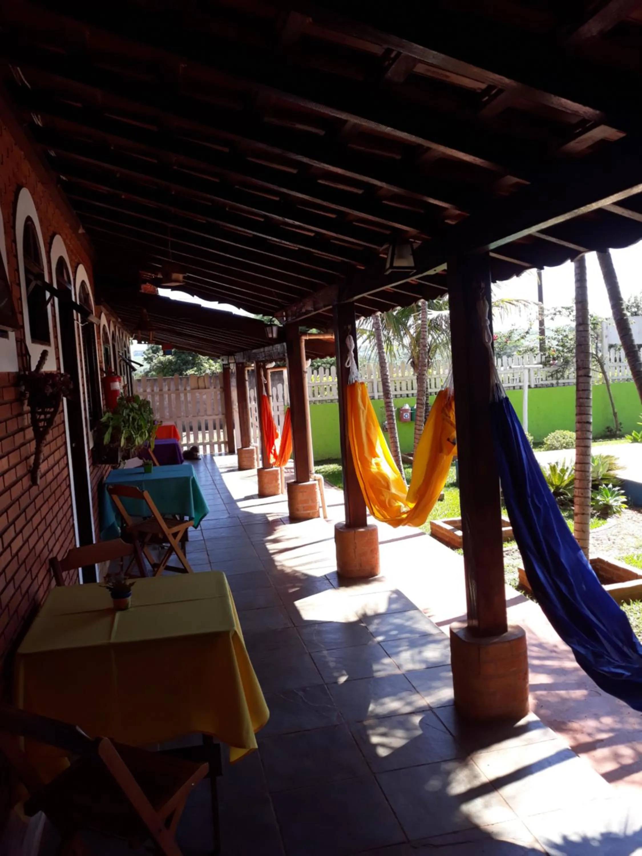 Garden in Pousada Jacare Pepira