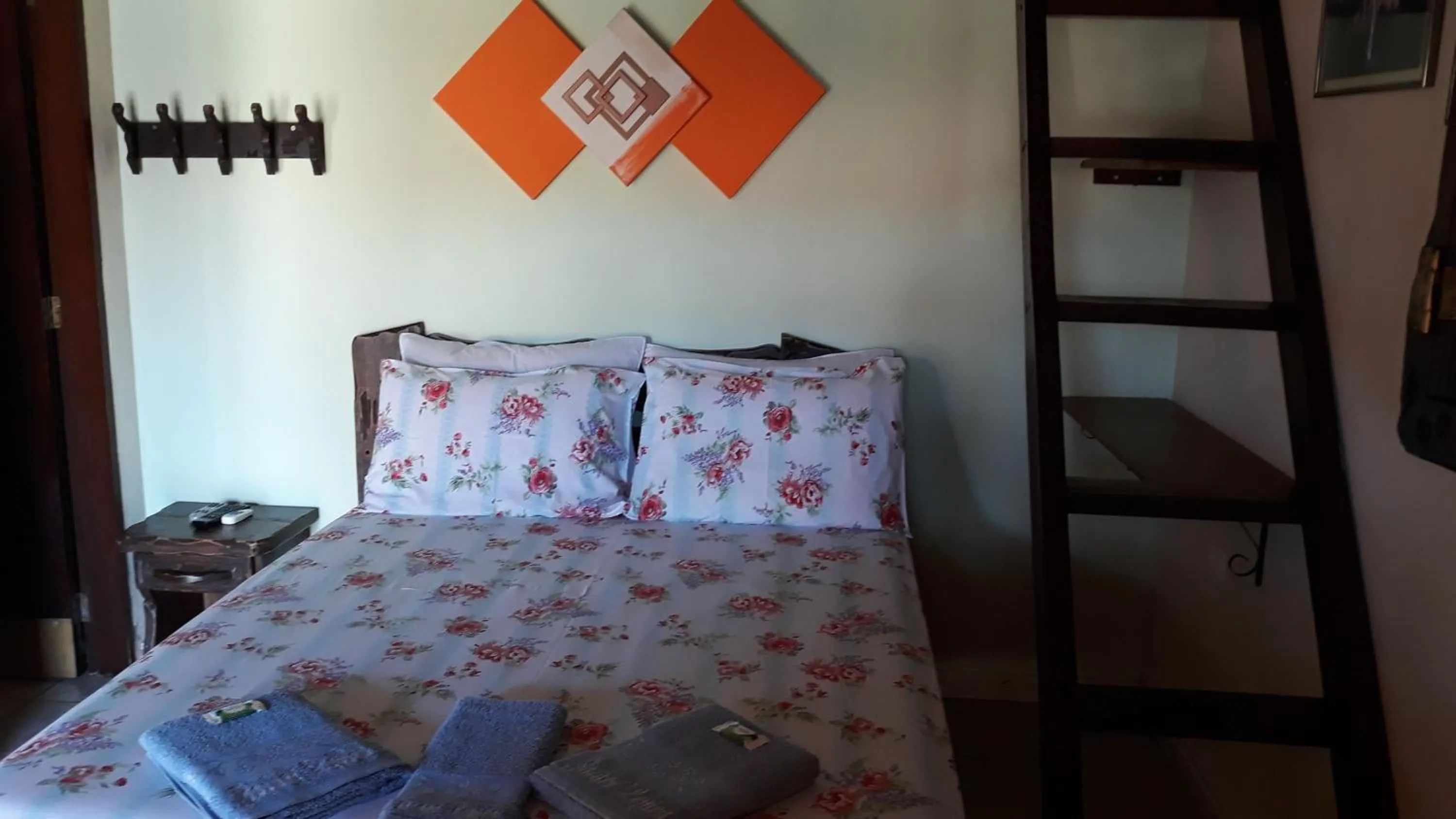 Bed in Pousada Jacare Pepira