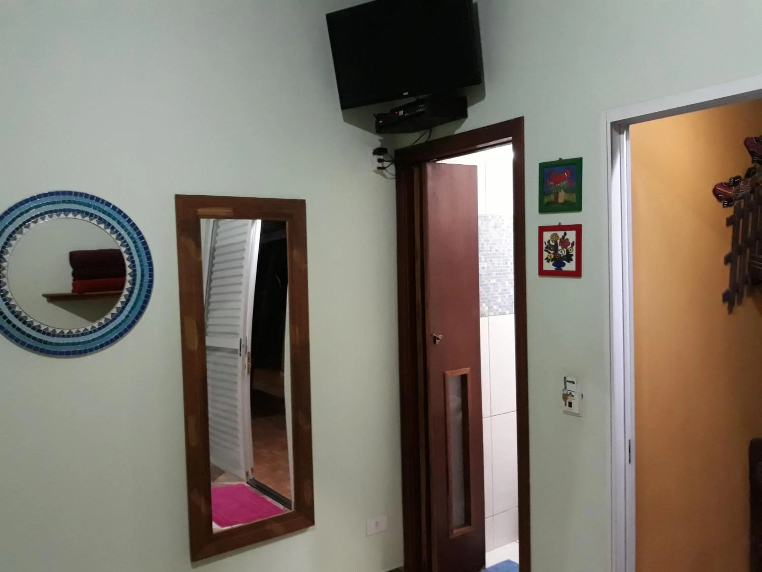 Bathroom in Pousada Jacare Pepira