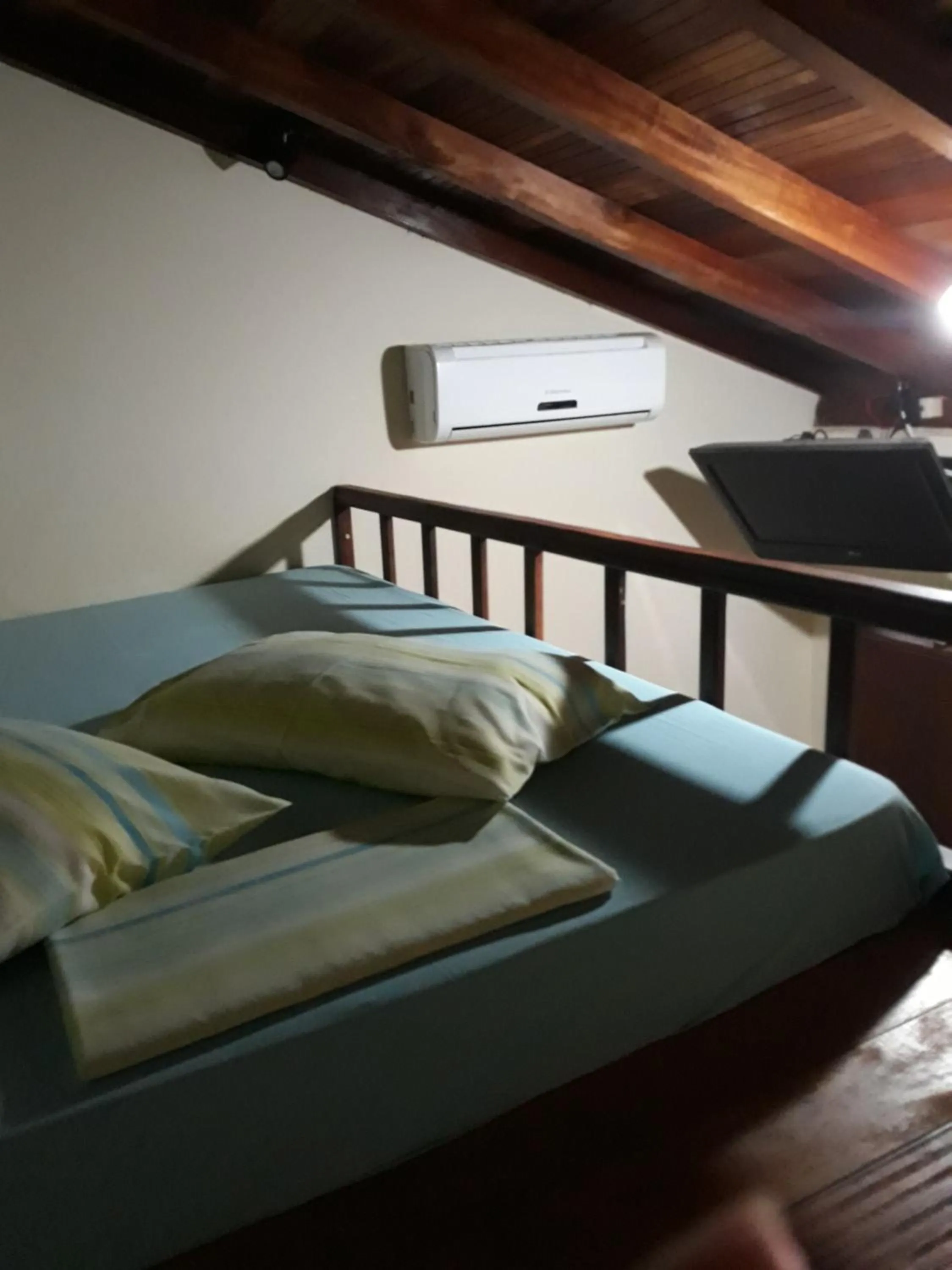 Bed in Pousada Jacare Pepira