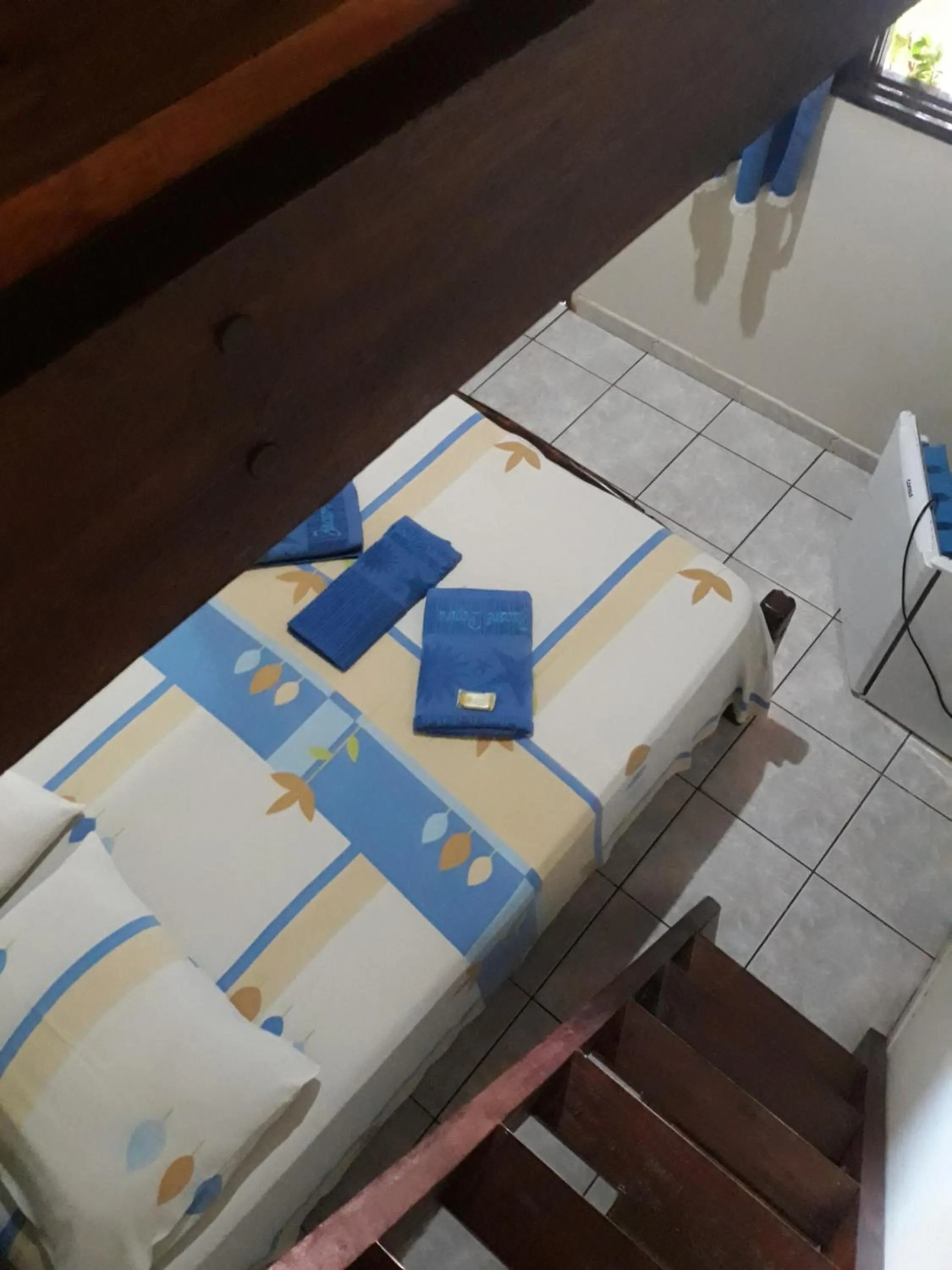 Bed in Pousada Jacare Pepira