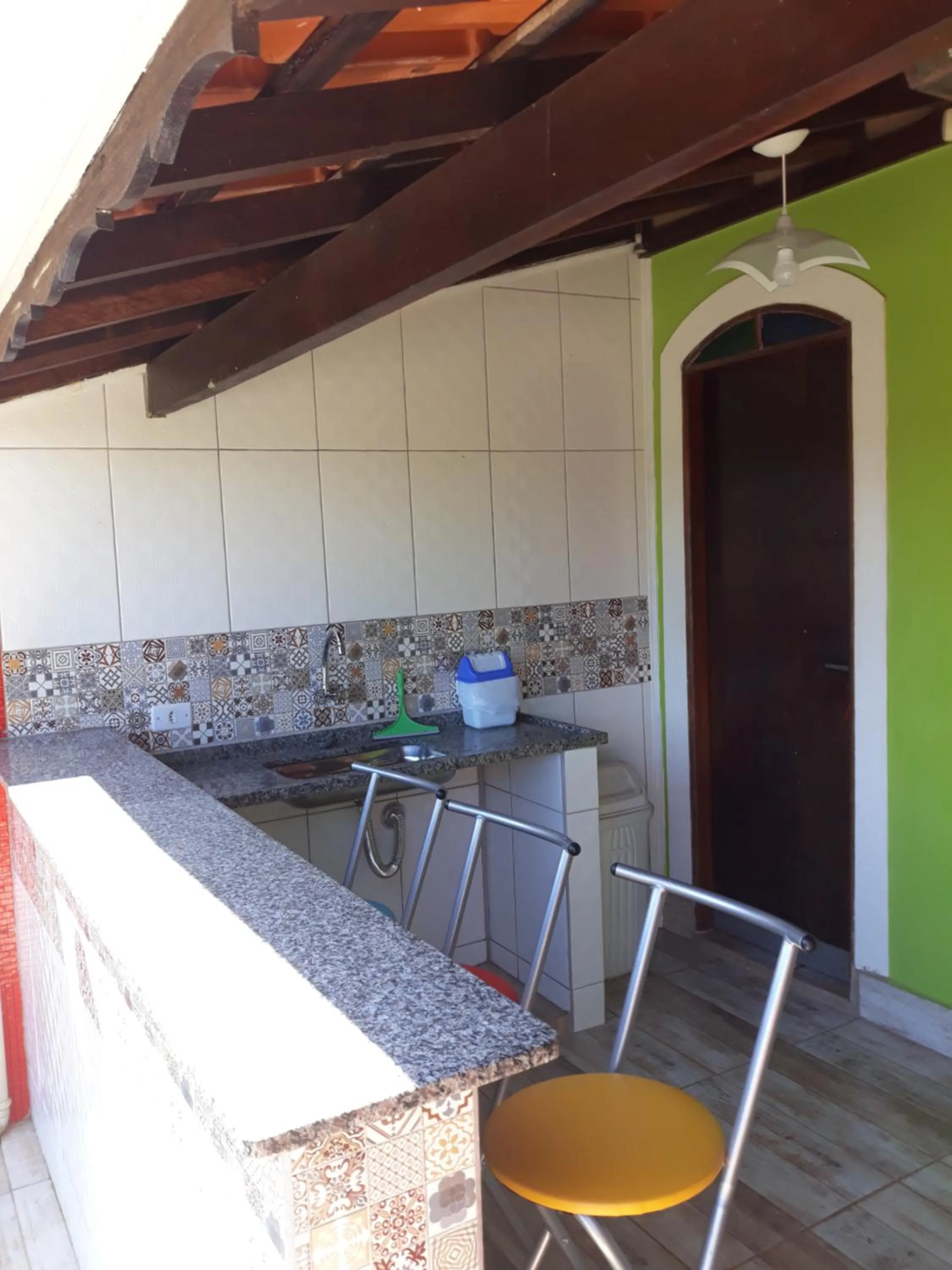 Patio in Pousada Jacare Pepira