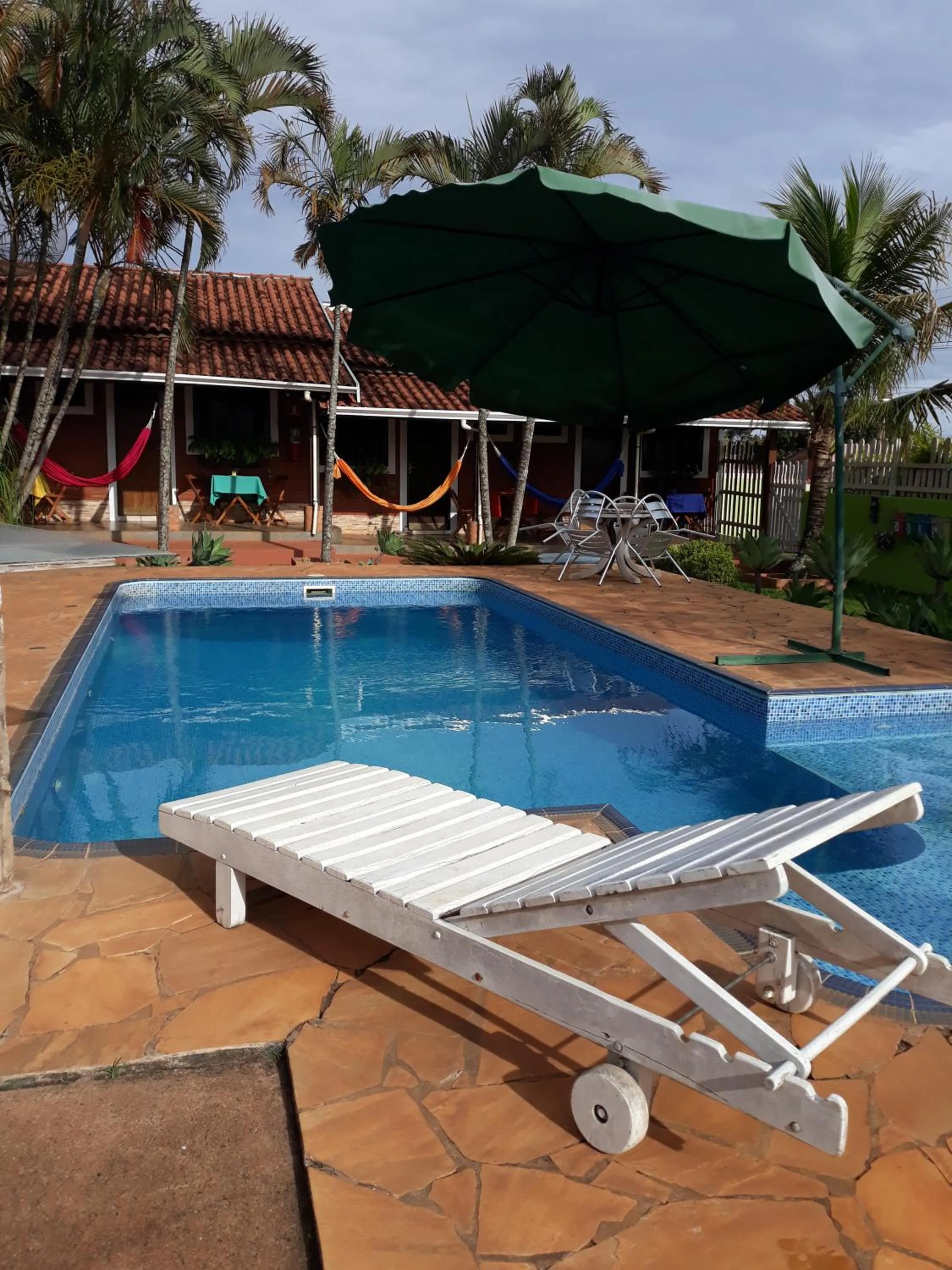 Garden in Pousada Jacare Pepira