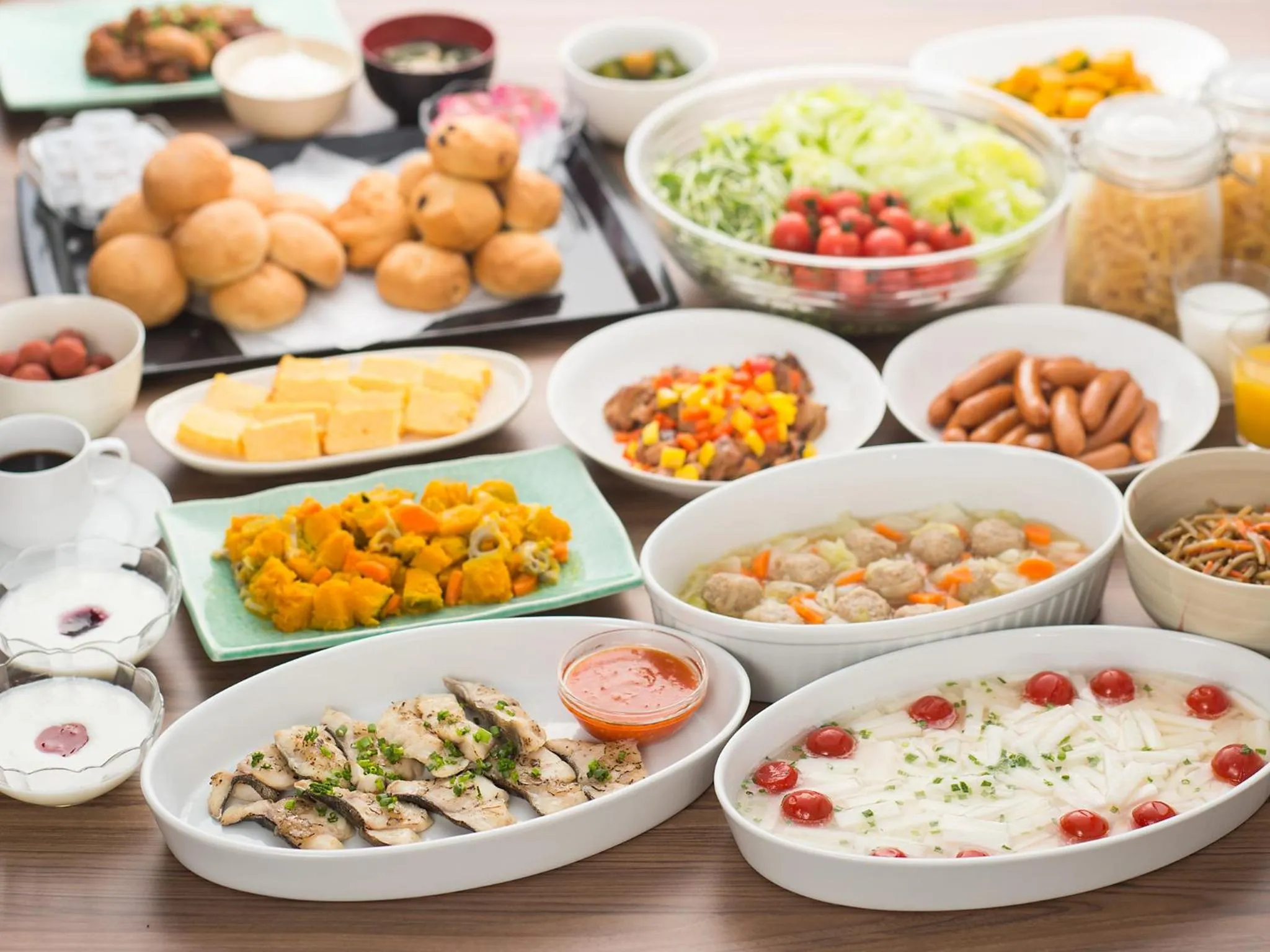 Breakfast in Sotetsu Fresa Inn Chiba Kashiwa