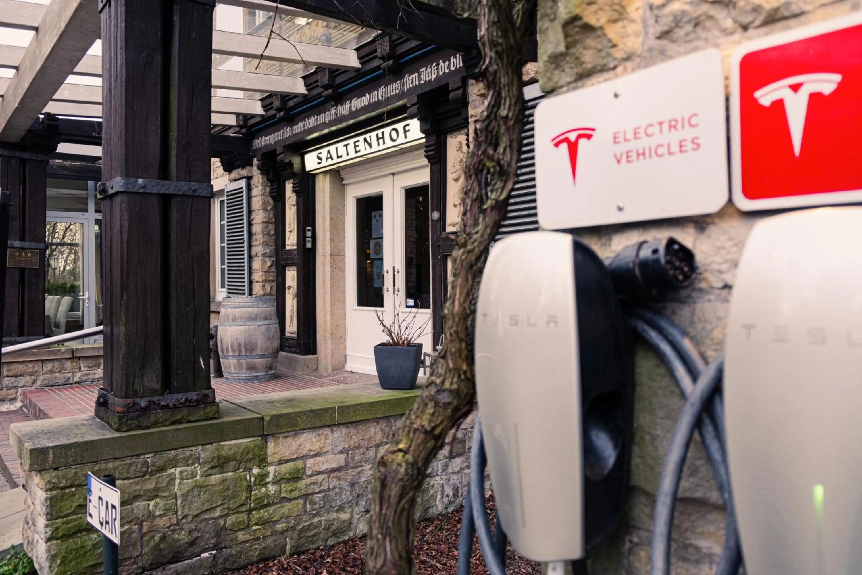 Parking in Hotel Saltenhof