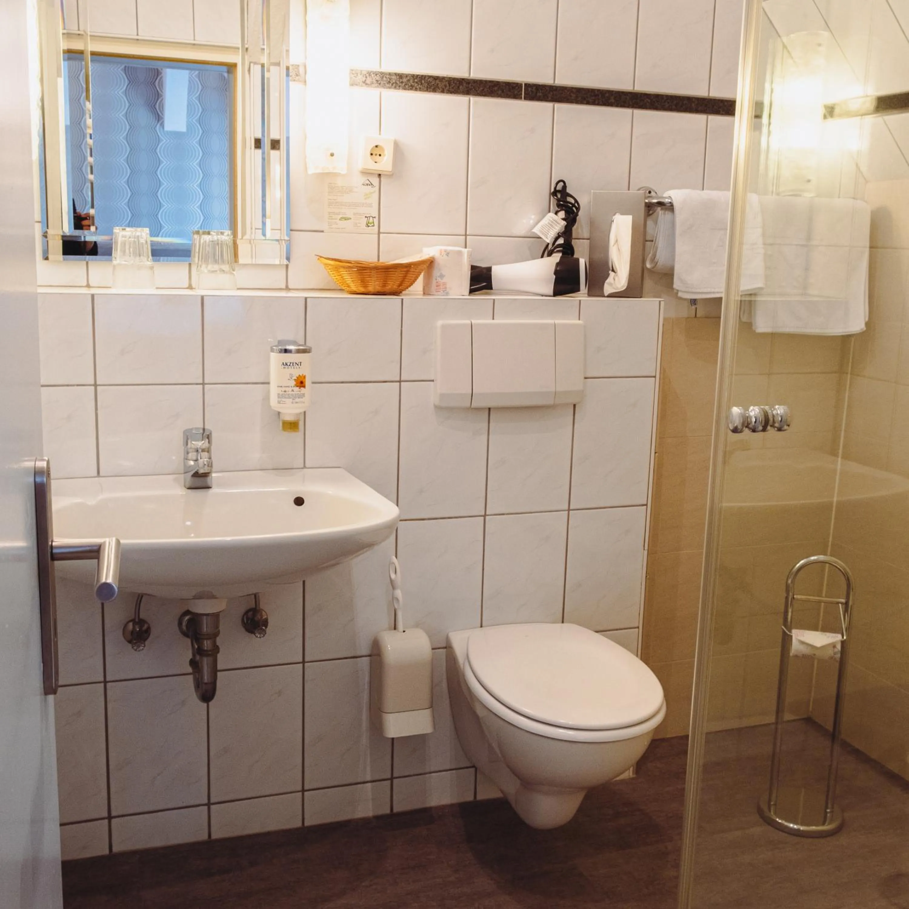 Bathroom in Hotel Saltenhof