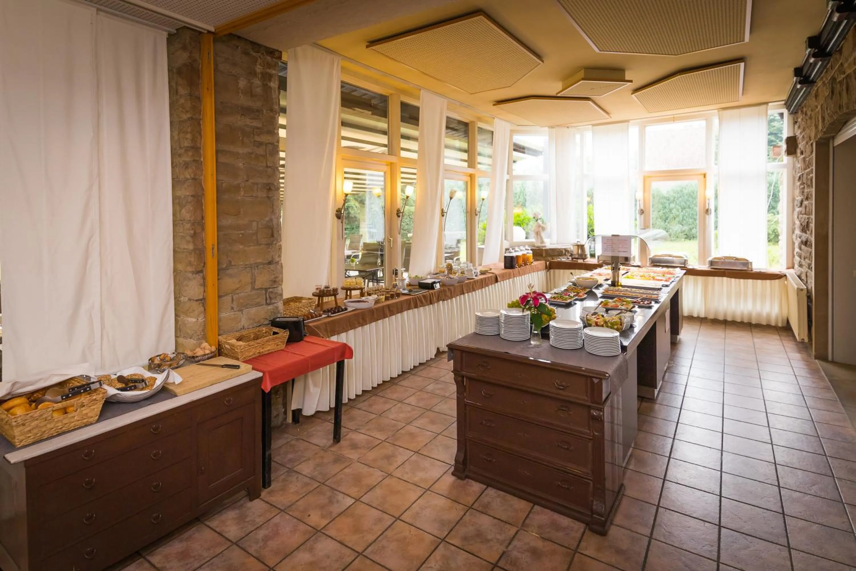 Restaurant/places to eat in Hotel Saltenhof