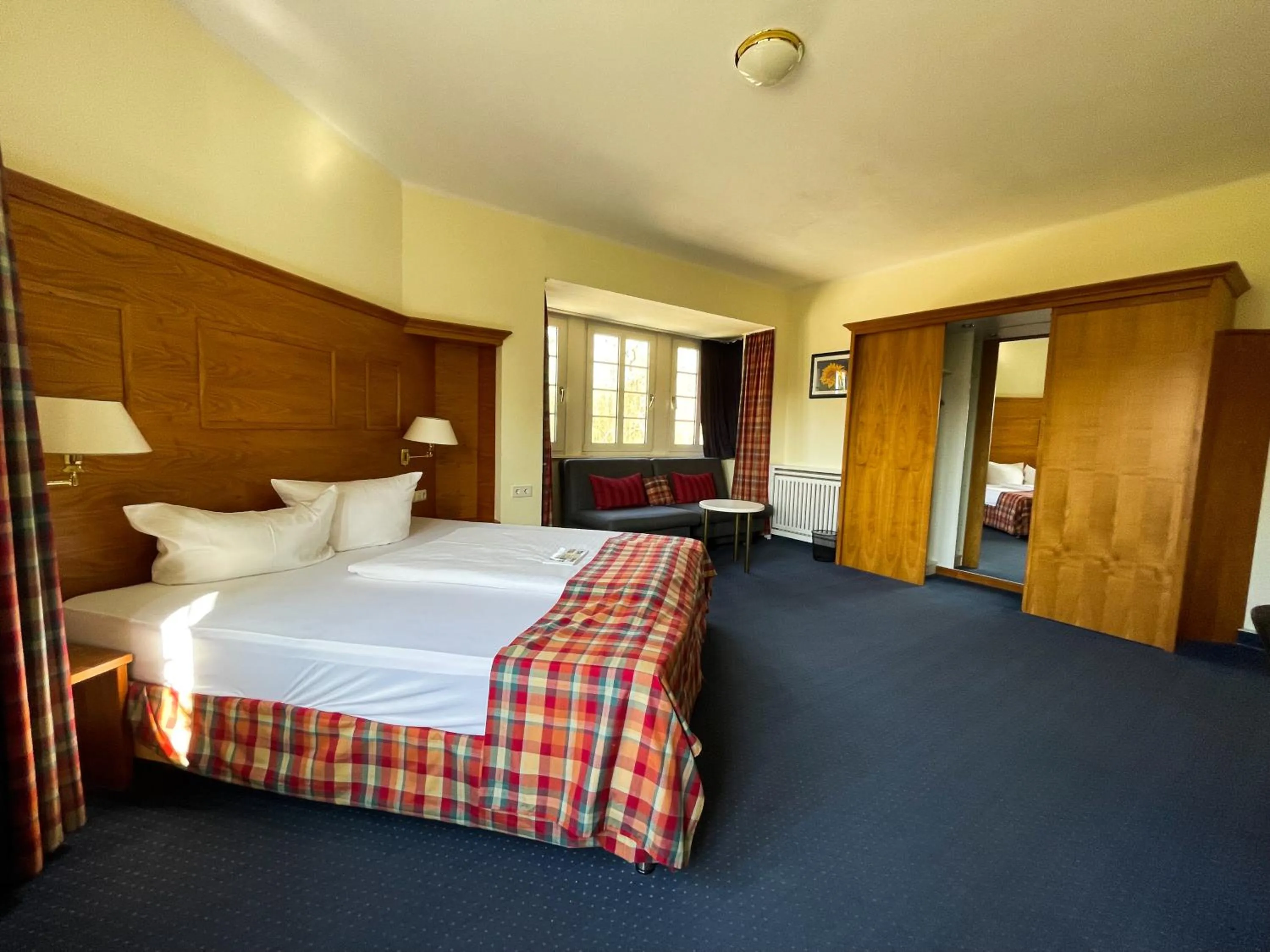 Bed in Hotel Saltenhof