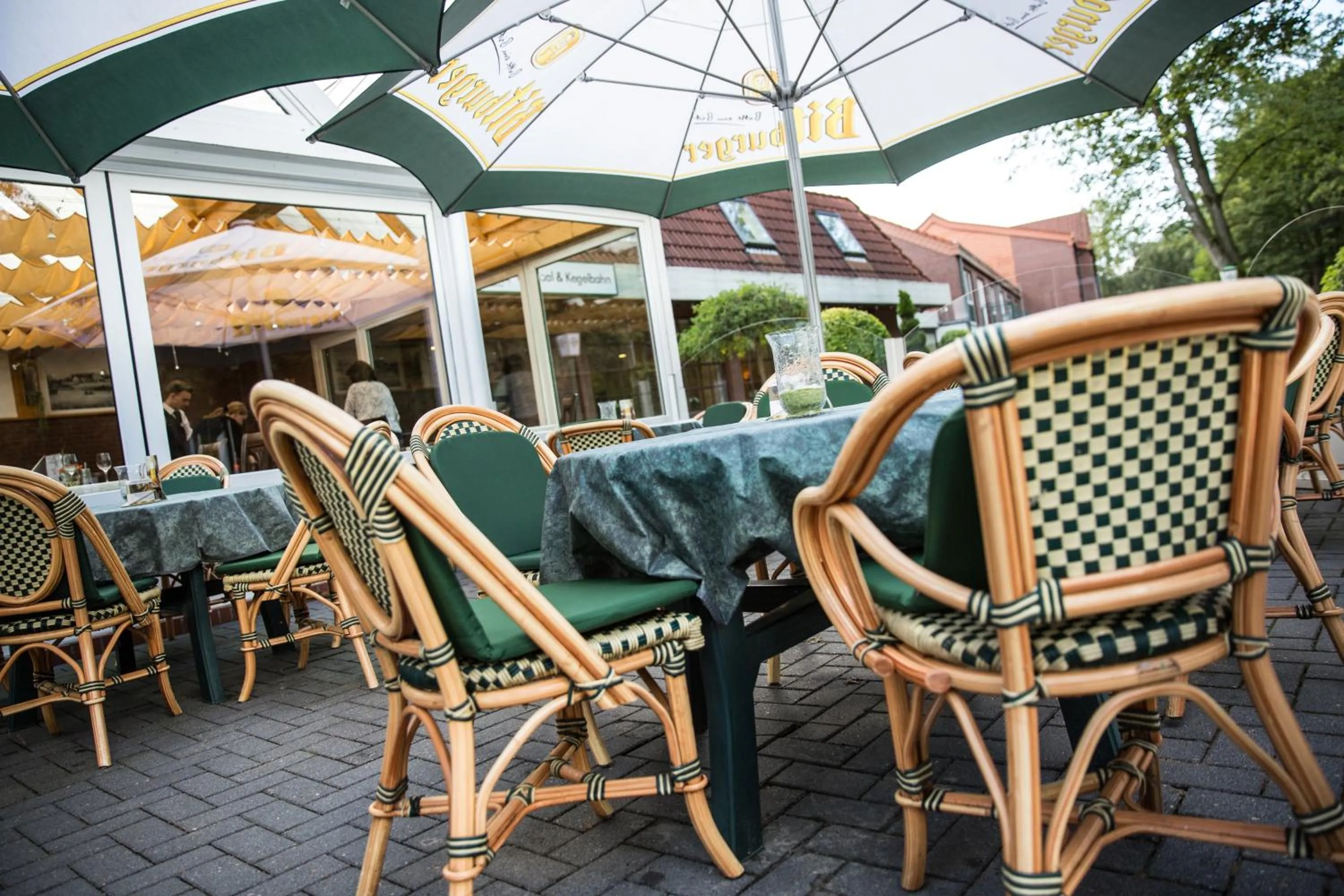 Balcony/Terrace in Hotel Ostfriesen Hof