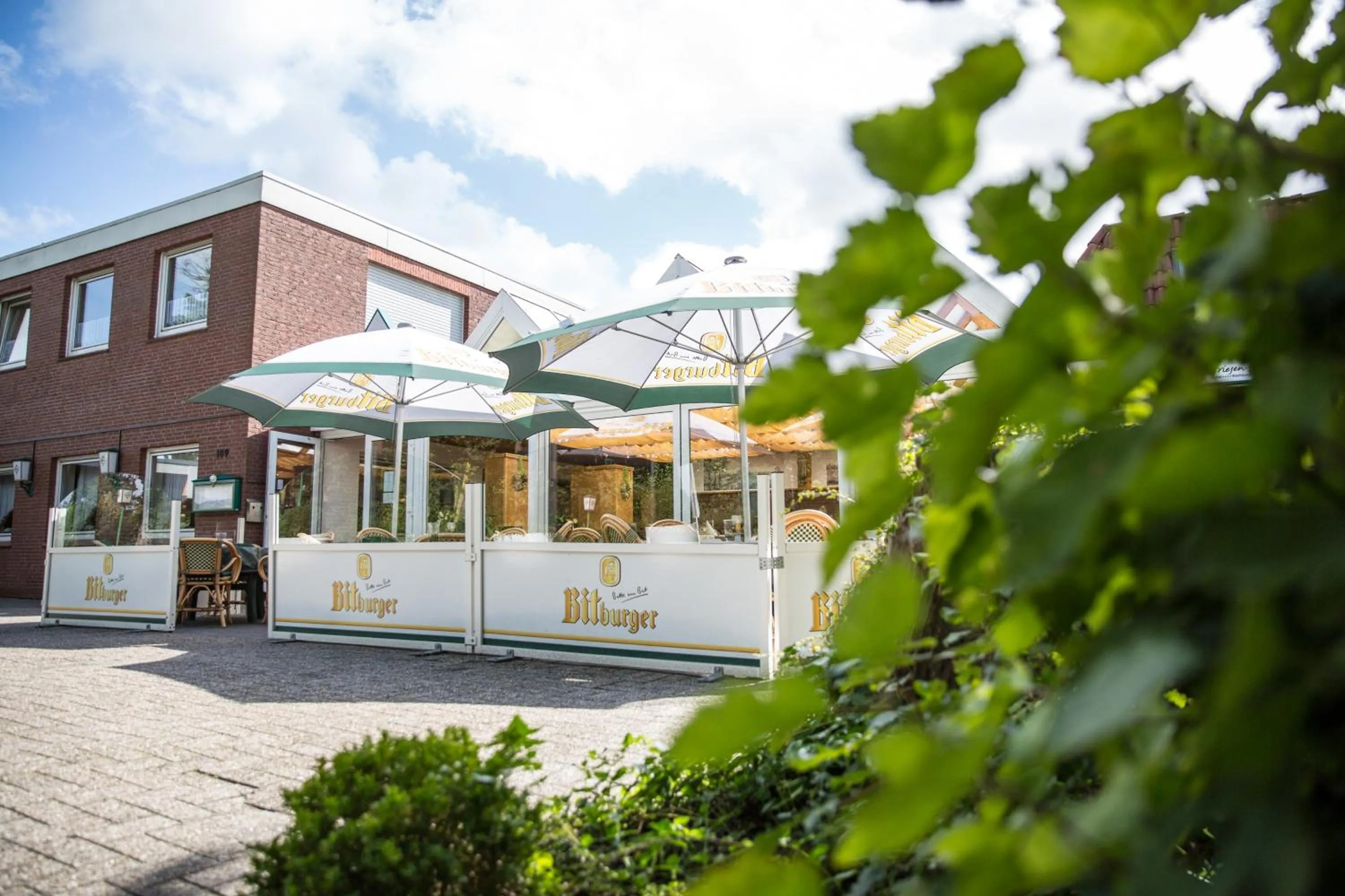 Balcony/Terrace in Hotel Ostfriesen Hof