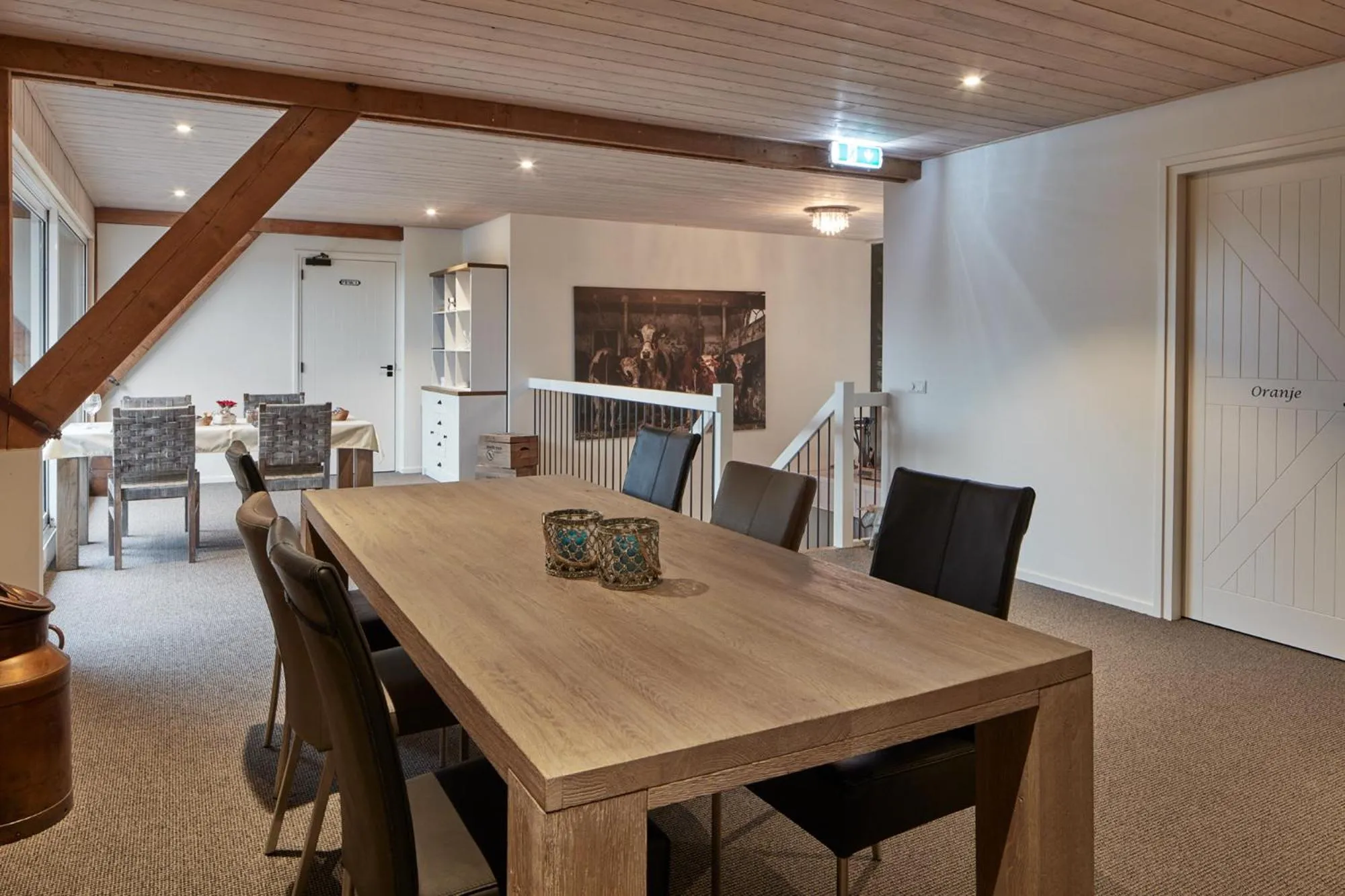 Dining area in B&B Bavelse Hoeve